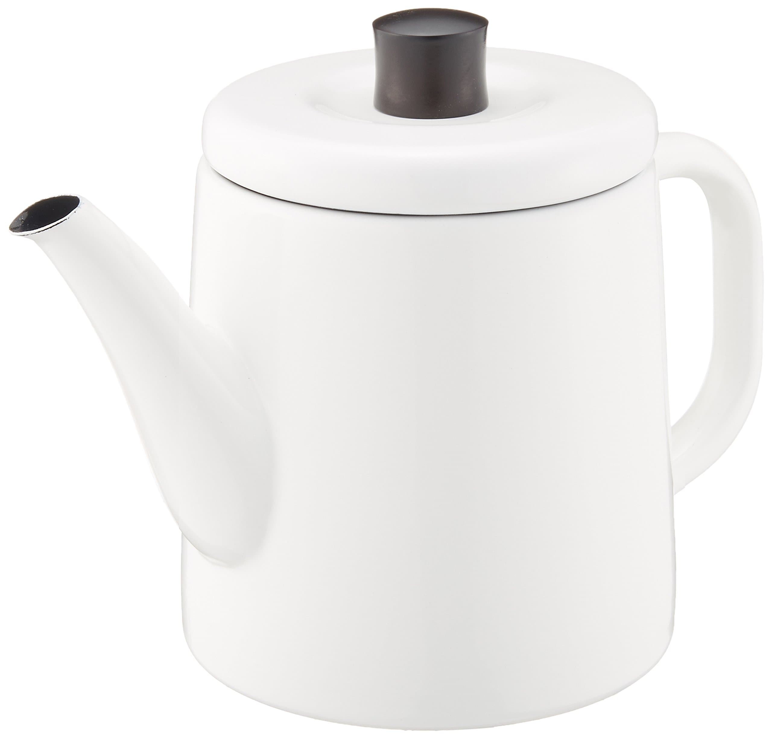Noda Horo Enamel Pottle (White)