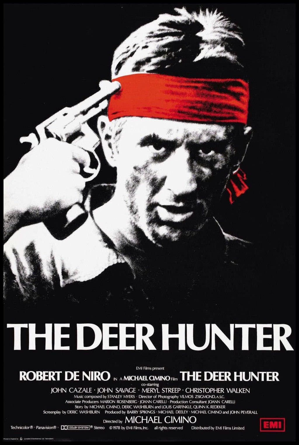 Deer Hunter Fridge Magnet 3.5 x 5 Rober DeNiro Movie Poster Magnetic Canvas Print