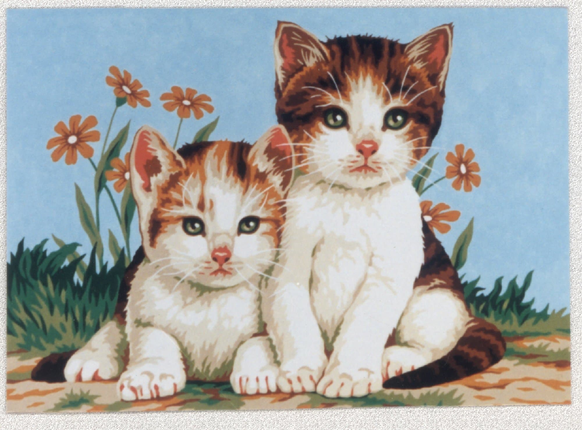 Gobelin L Tapestry/Needlepoint Canvas - Cats 1
