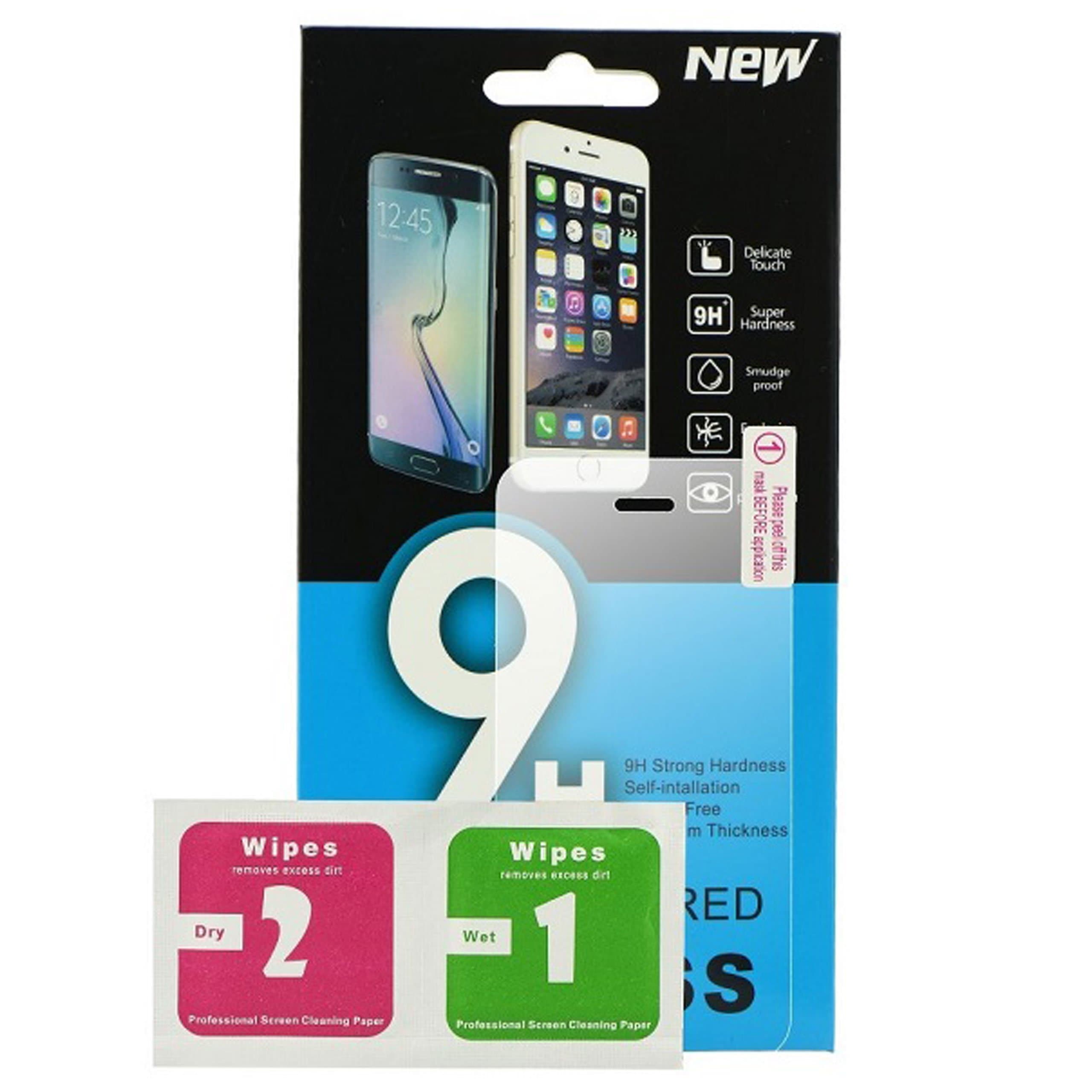 LENOVO K6 Note Screen Protector, Tempered Glass Screen Protector Film for LENOVO K6 Note Hardness and Easy Bubble-Free Installation 3D Touch Compatible & Cleaning Cloth