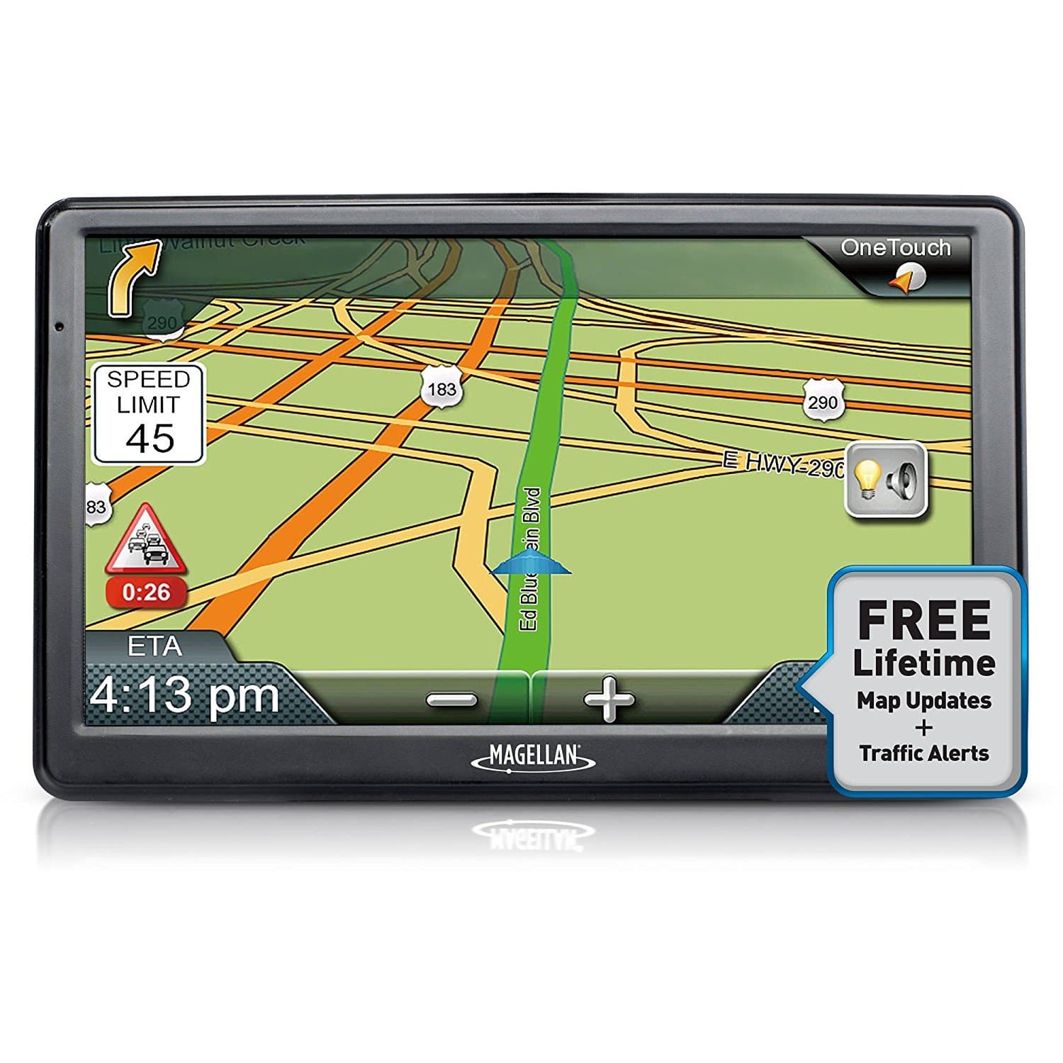 Magellan RoadMate 9612T-LM 7" Portable Touchscreen GPS Navigation System (Certified Refurbished)