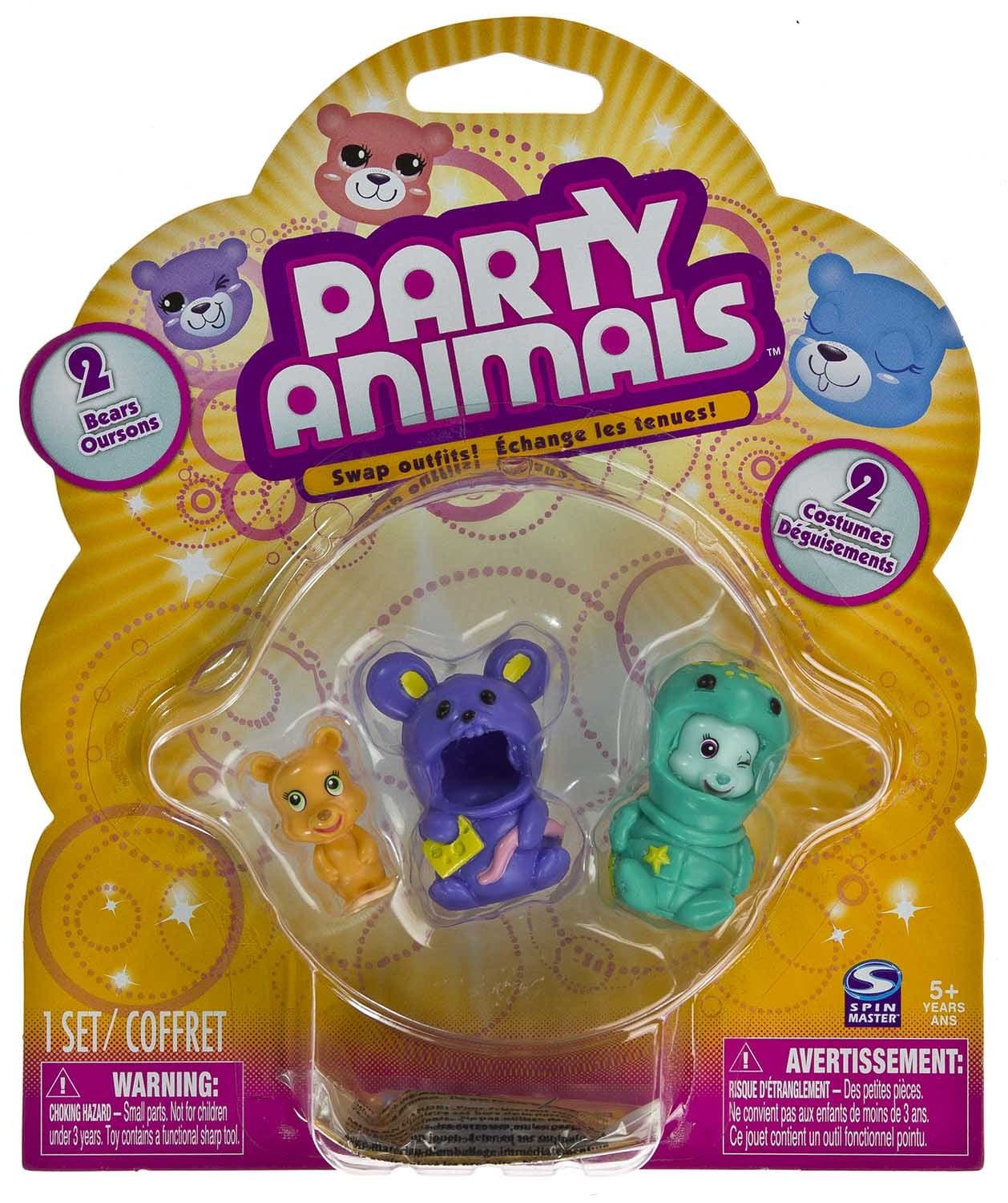 Party Animals 2 Mini Bears Pack - " NOT Randomly Picked" (C9HN84)