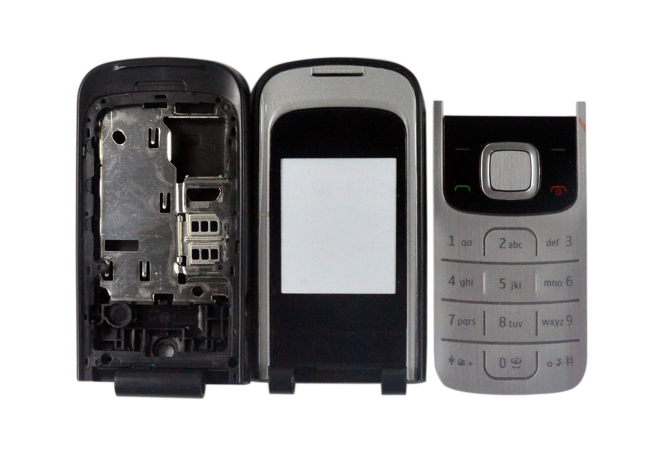 TOTTA Replacement Full Body Housing Back Body Panel for Nokia 2720 fold - Black