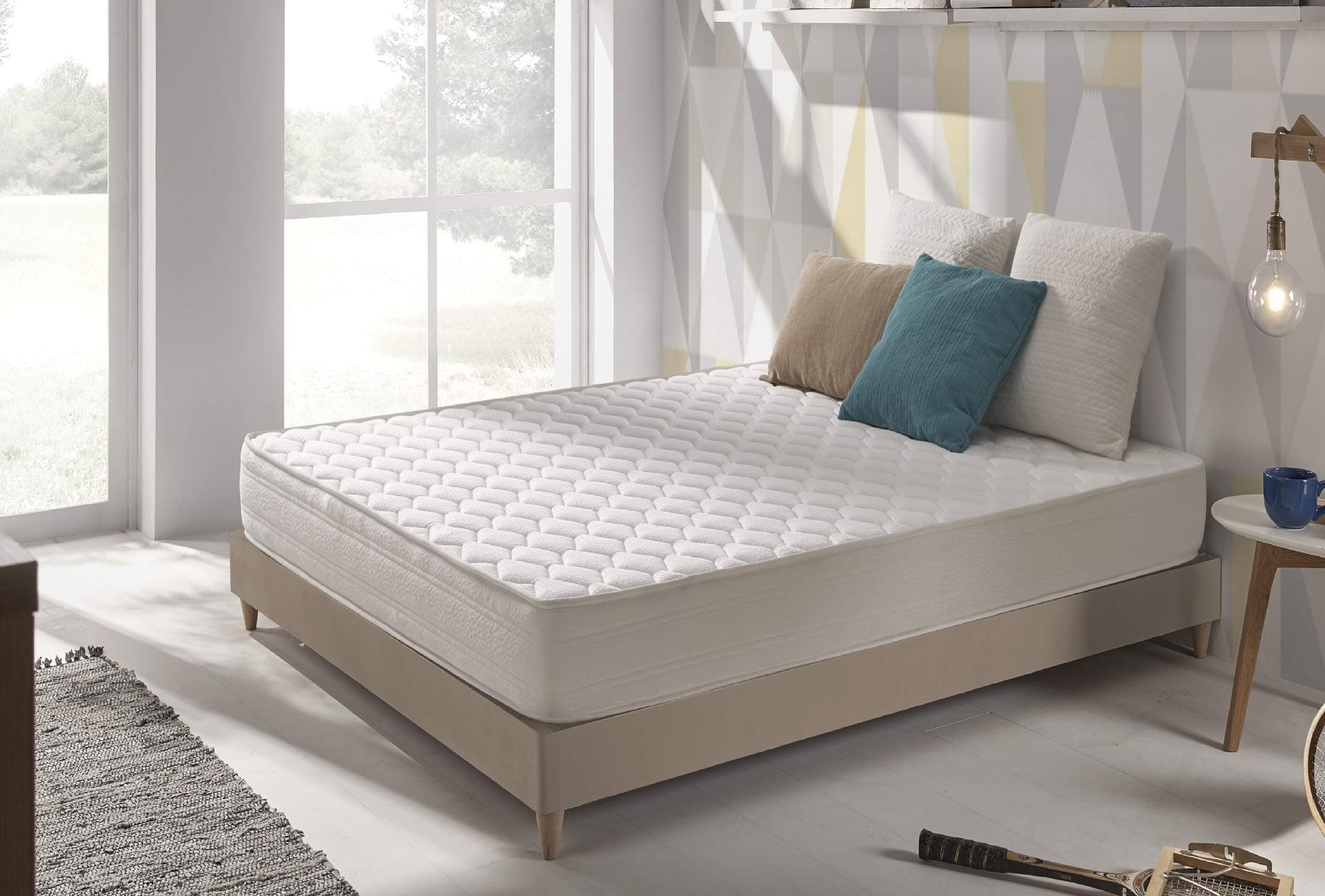 naturalex Supratex | Multilayered Joint Support Memory Foam Mattress | 3ft Single Size 90x190 cm | Ultra Breathable Advanced Technology | Certified Hypoallergenic for a Safer Fresher Sleep