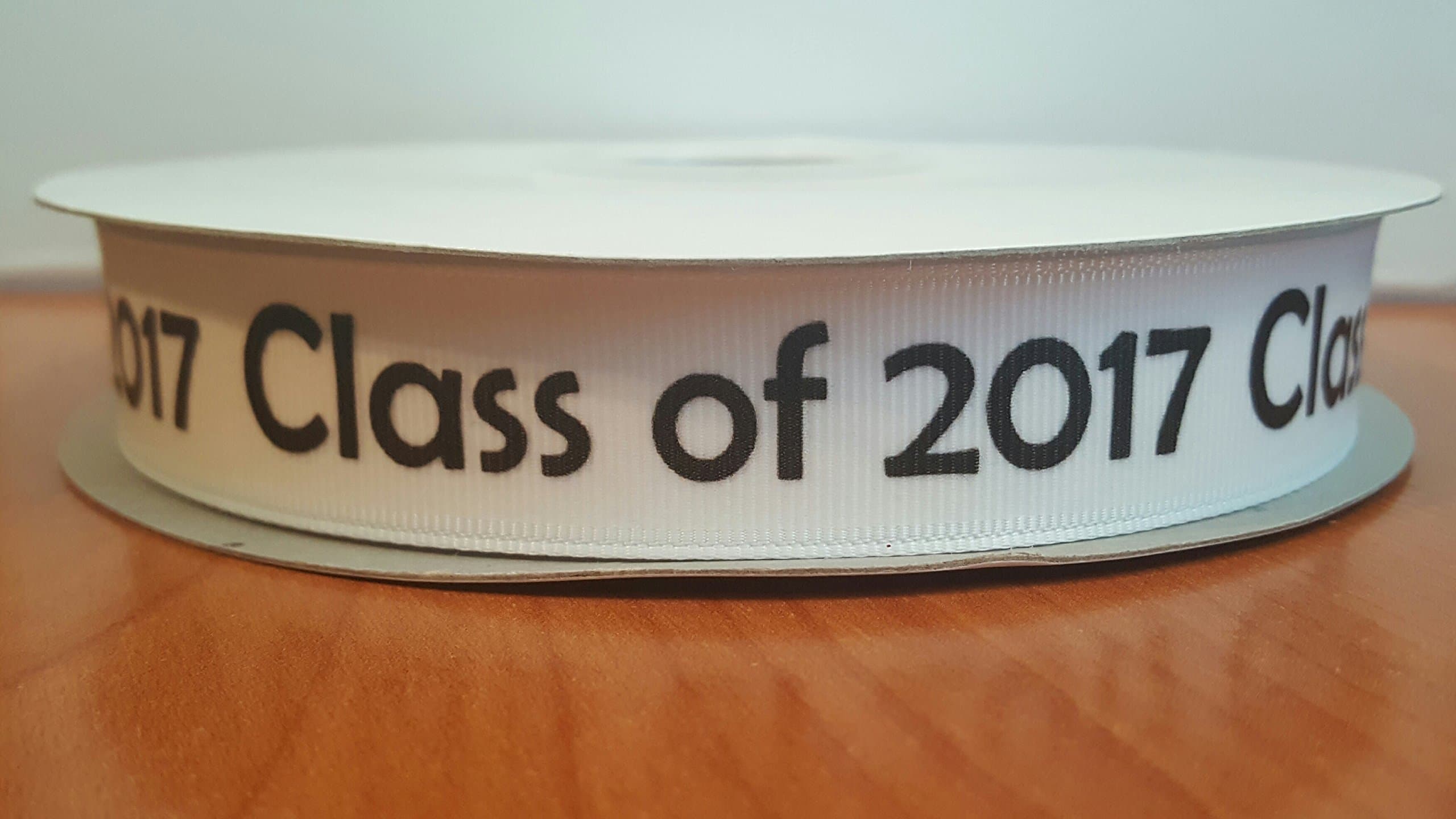 Graduation Grosgrain Ribbon (Black)