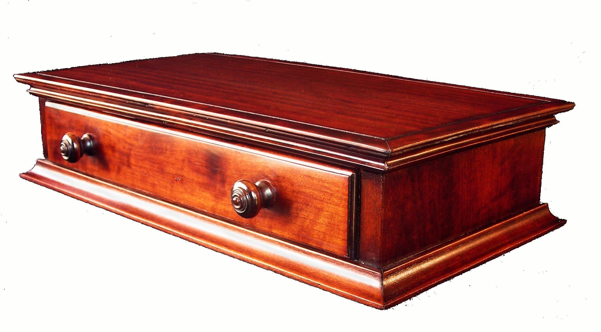 Special Low Monitor Stand With Drawer - Small