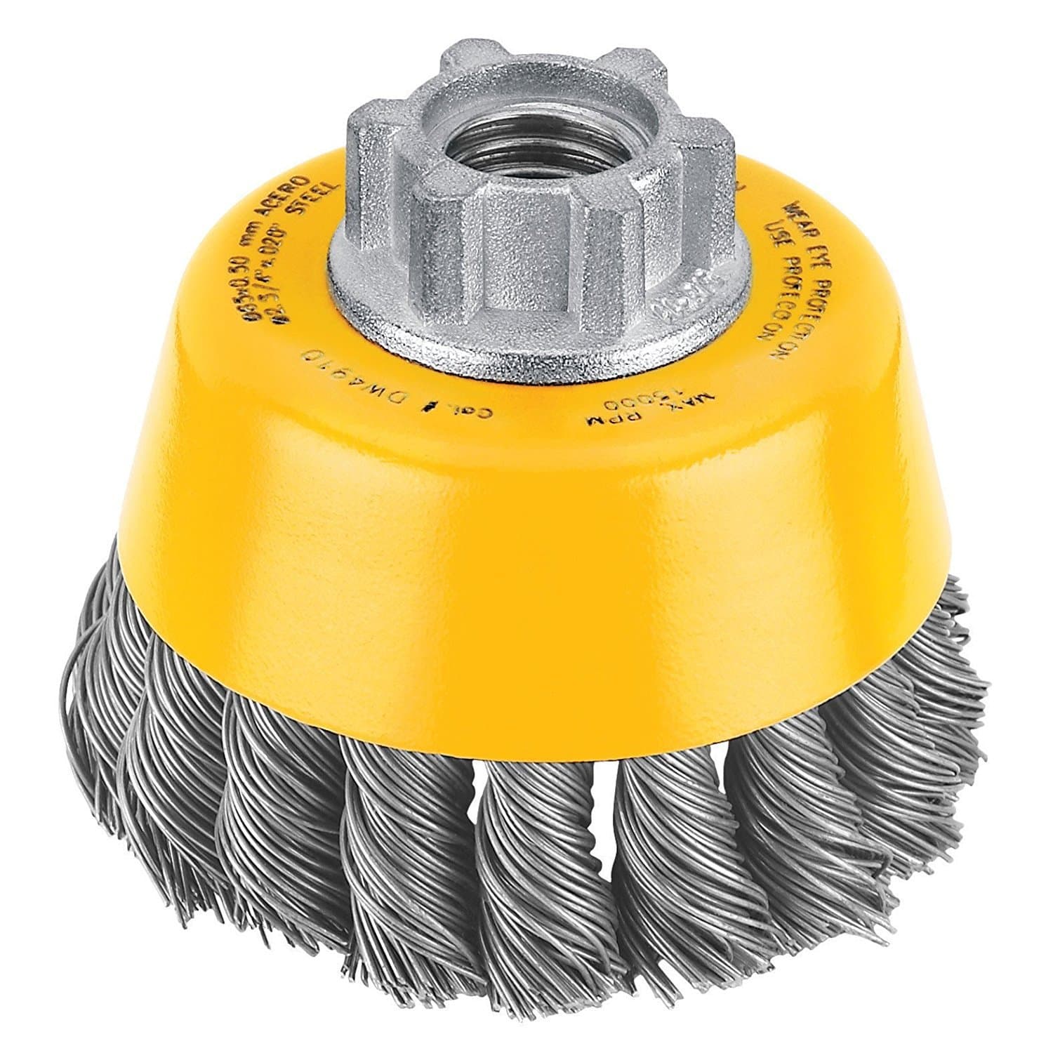 Dewalt DW4910 3" Knotted Steel Cup Wire Brush