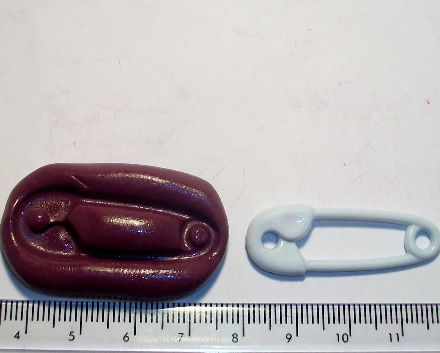 Silicone Mould Safety Pin Icing Cake Cupcake Decoration