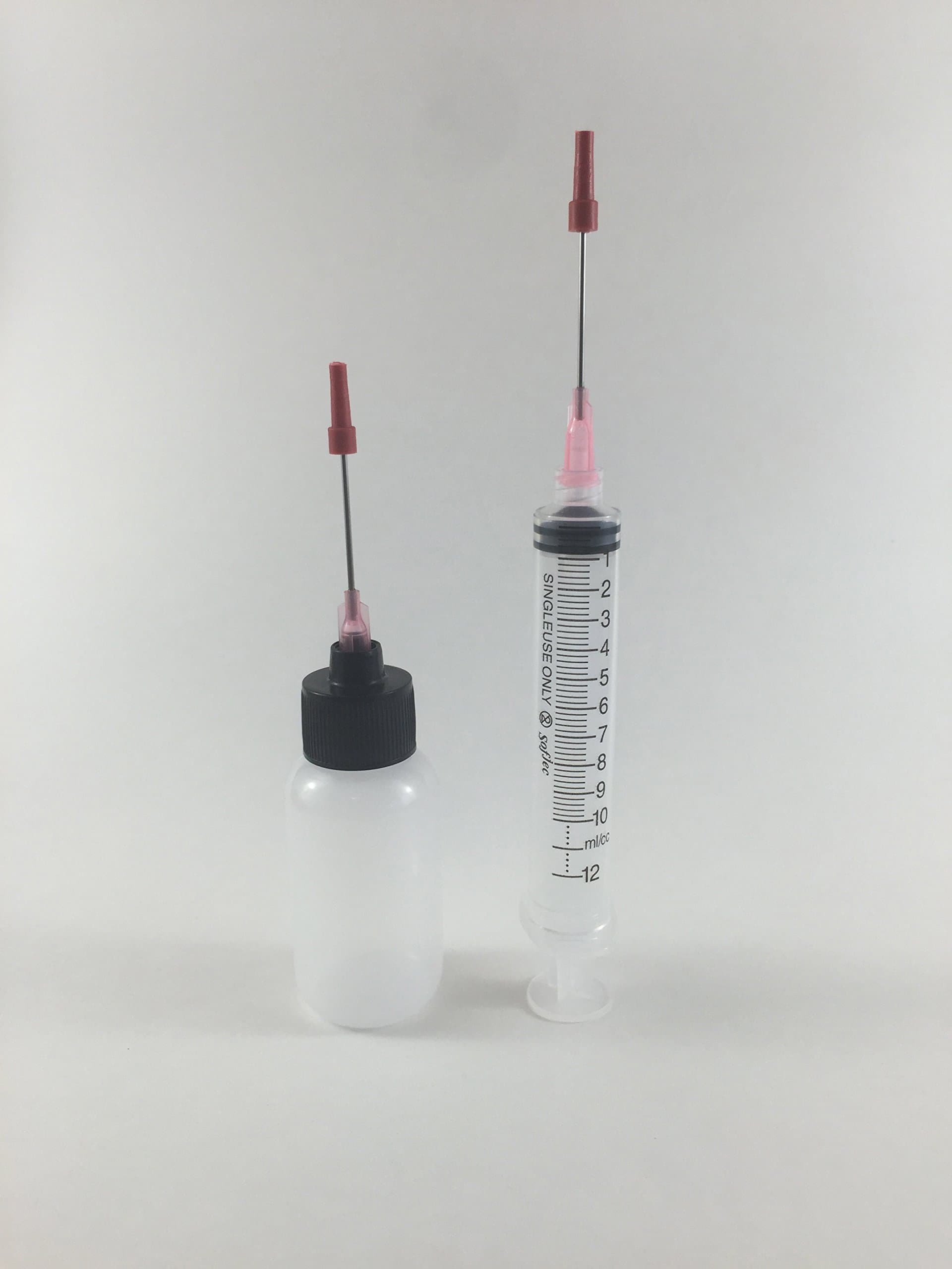 Plastic Squeeze Bottle 1oz, and 10ML All with 1.5 inch Stainless Applicators