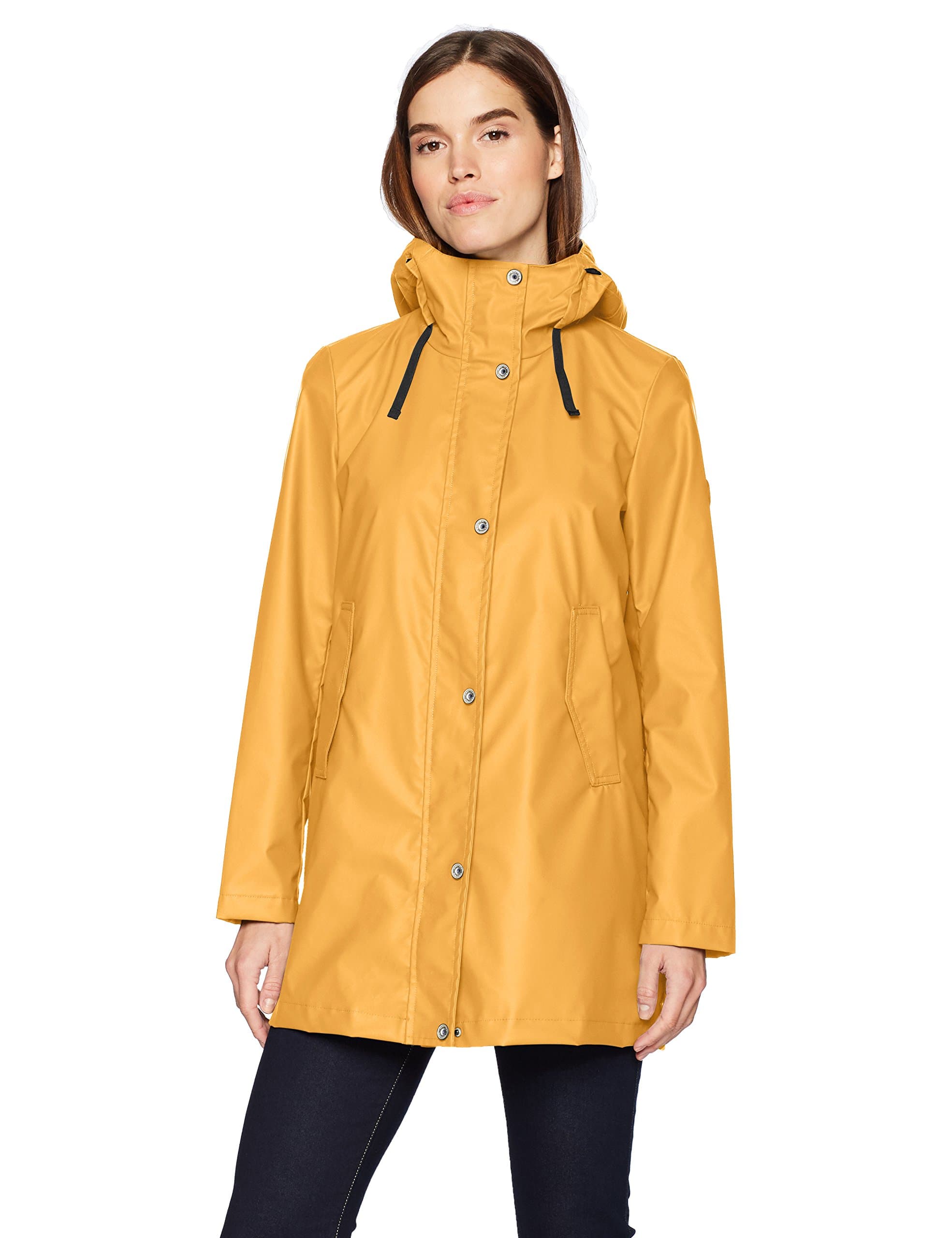 Nautica womens Aline Rubber Rain Coat