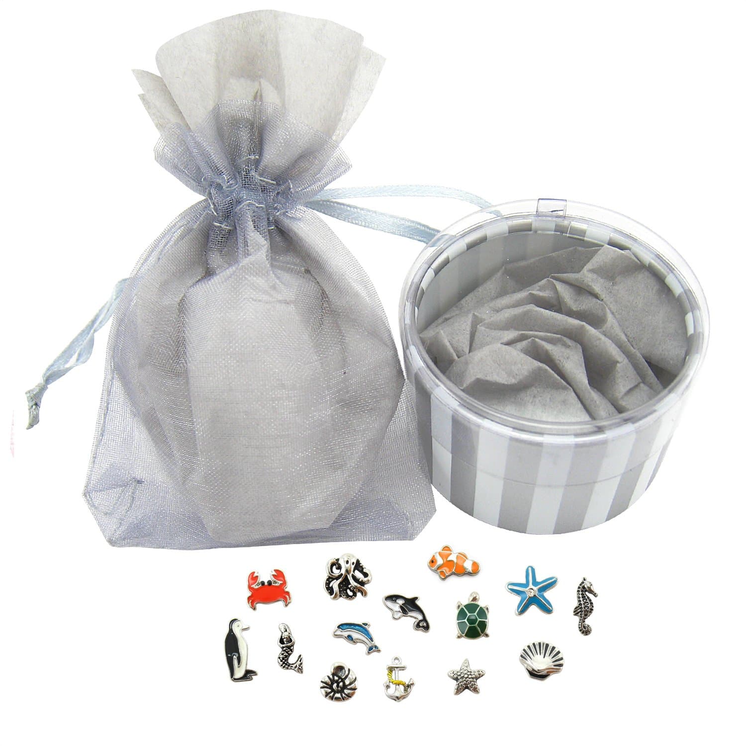 Floating charm collection