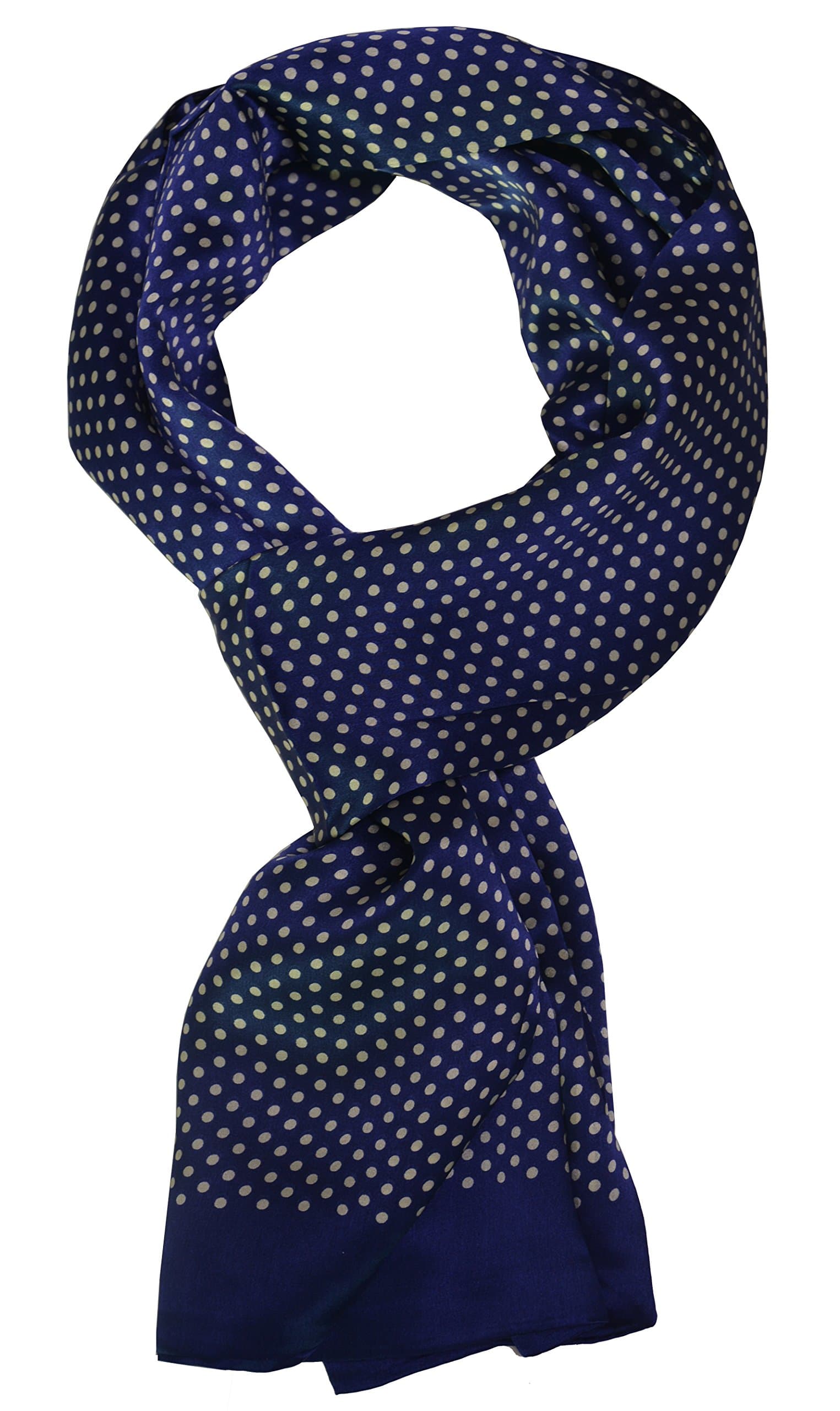 Ellettee, 63" x 11" Man's 100 Pure silk scarf wrap Accessory gift