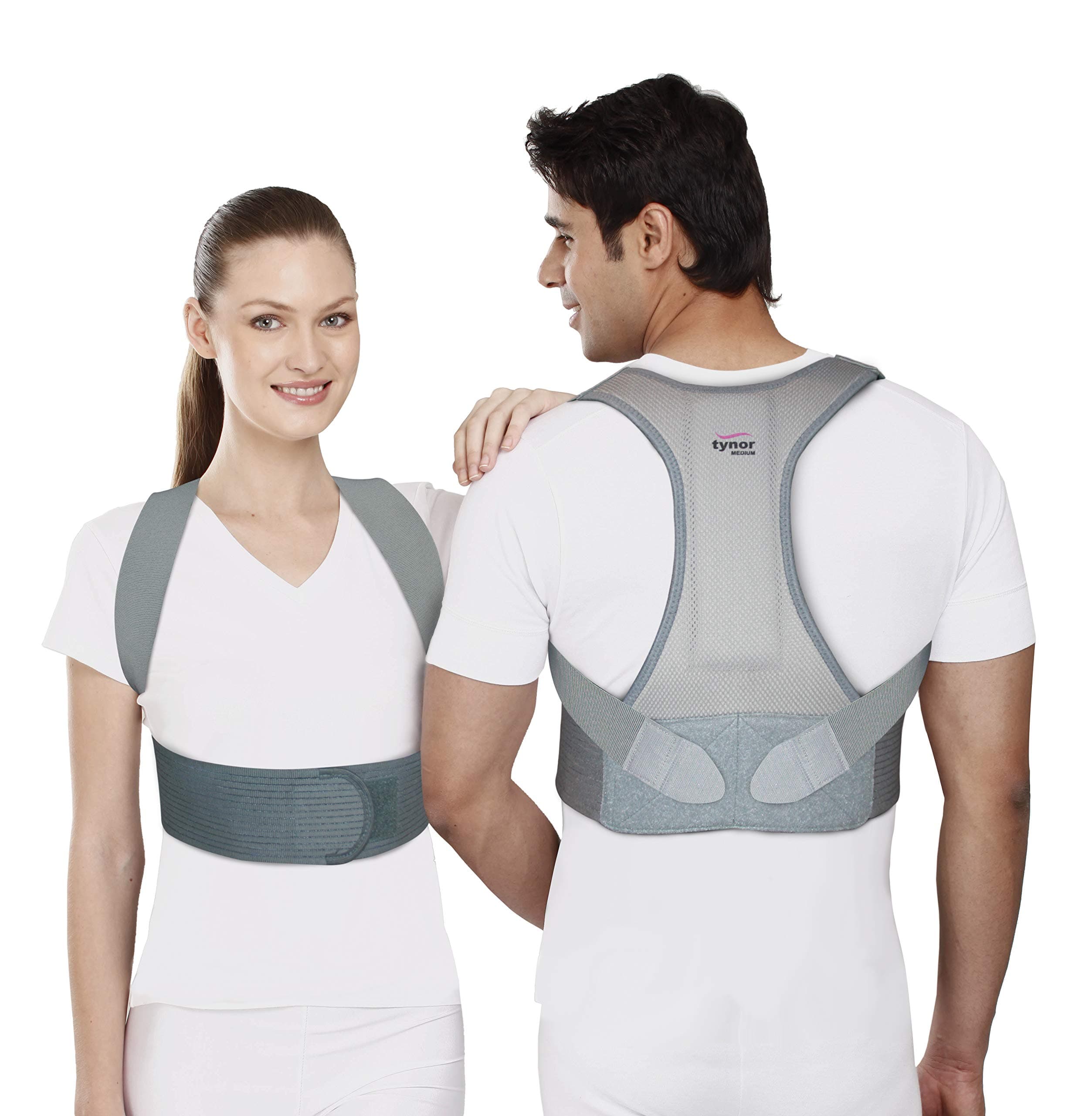 Tynor Posture Corrector(Back Force, Effective Posture Correction For Men & Women)-Medium