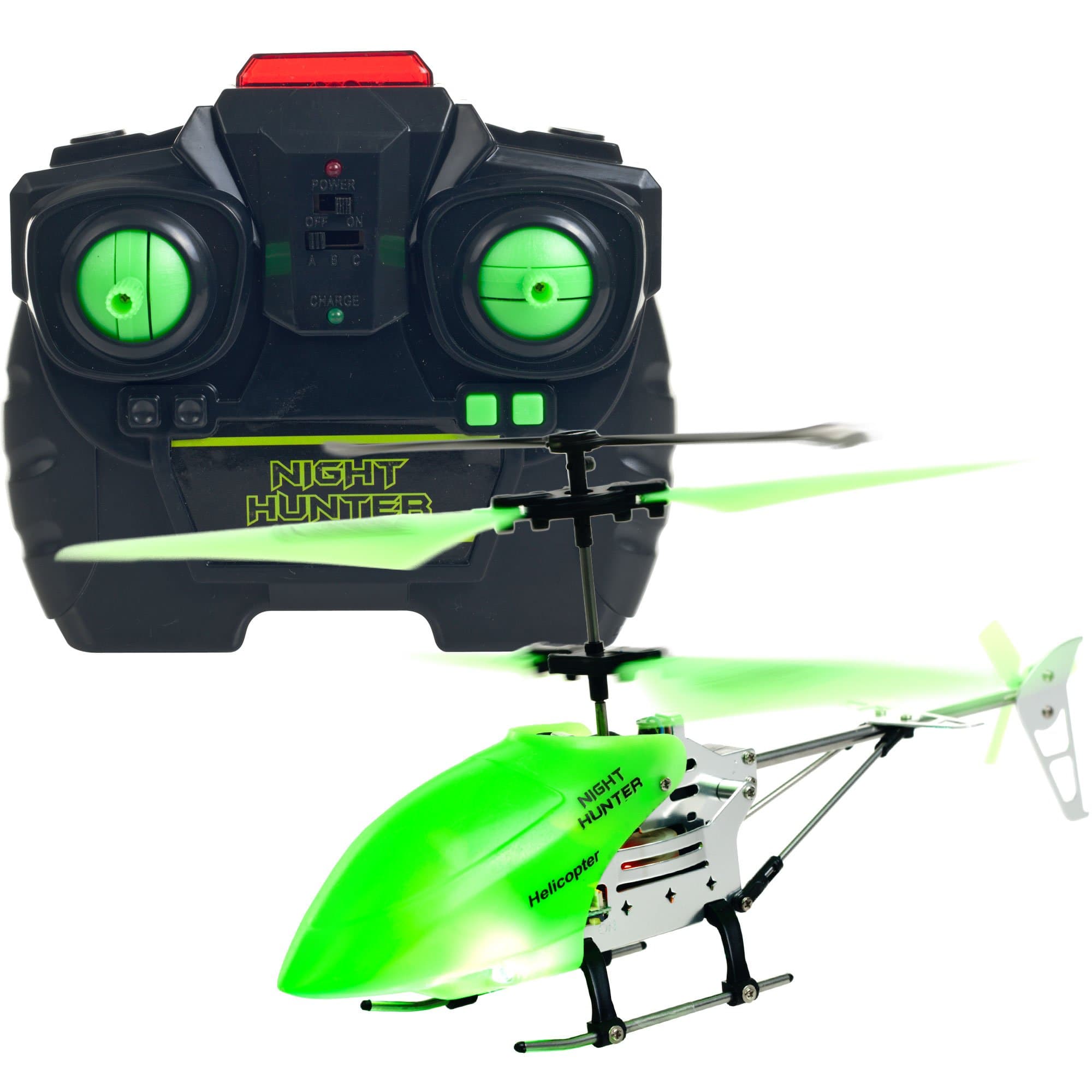 Night Hunter Xtreme Glow in The Dark RC Helicopter