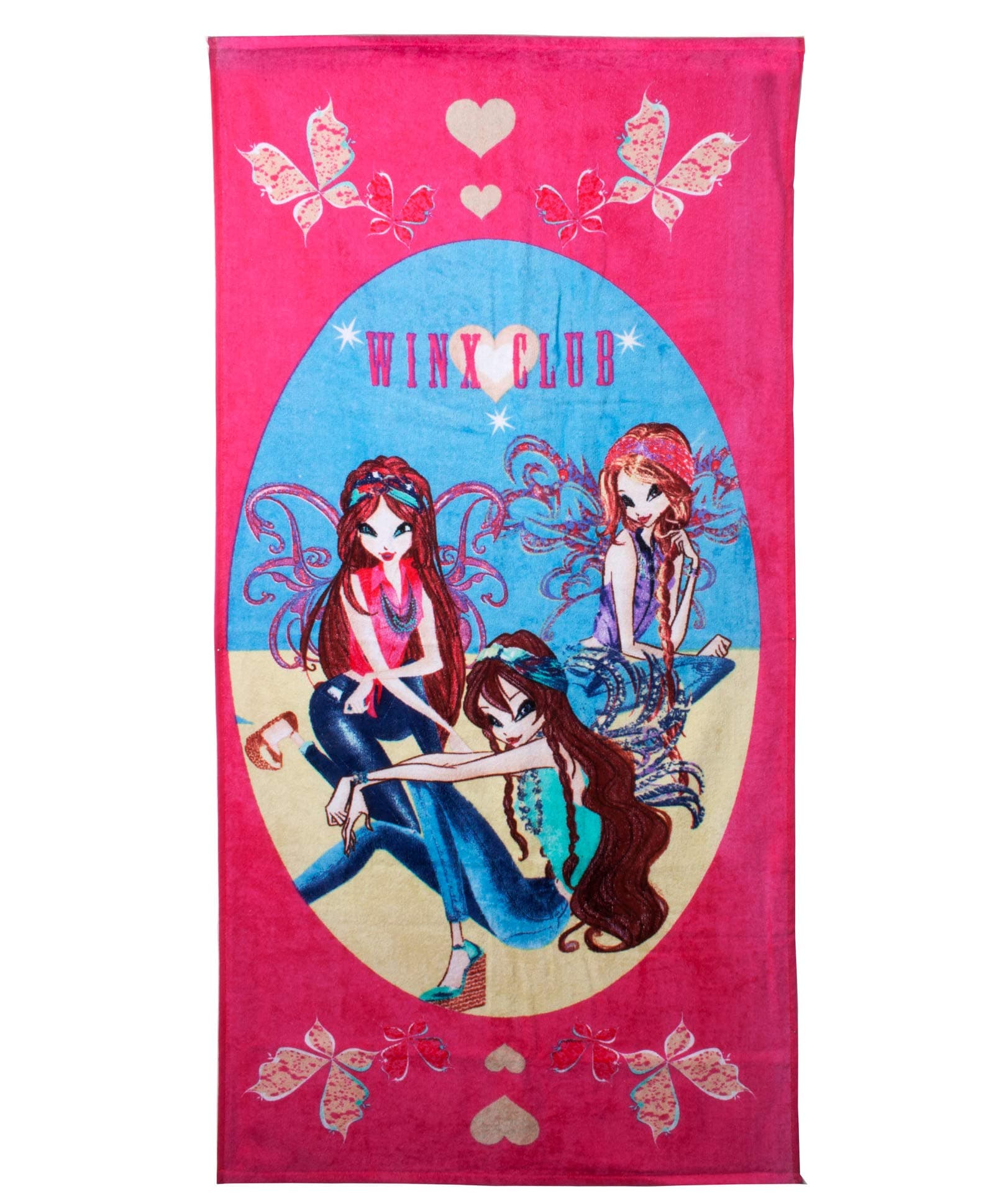 Clastik Kid's Cotton Bath Towel (Pink)