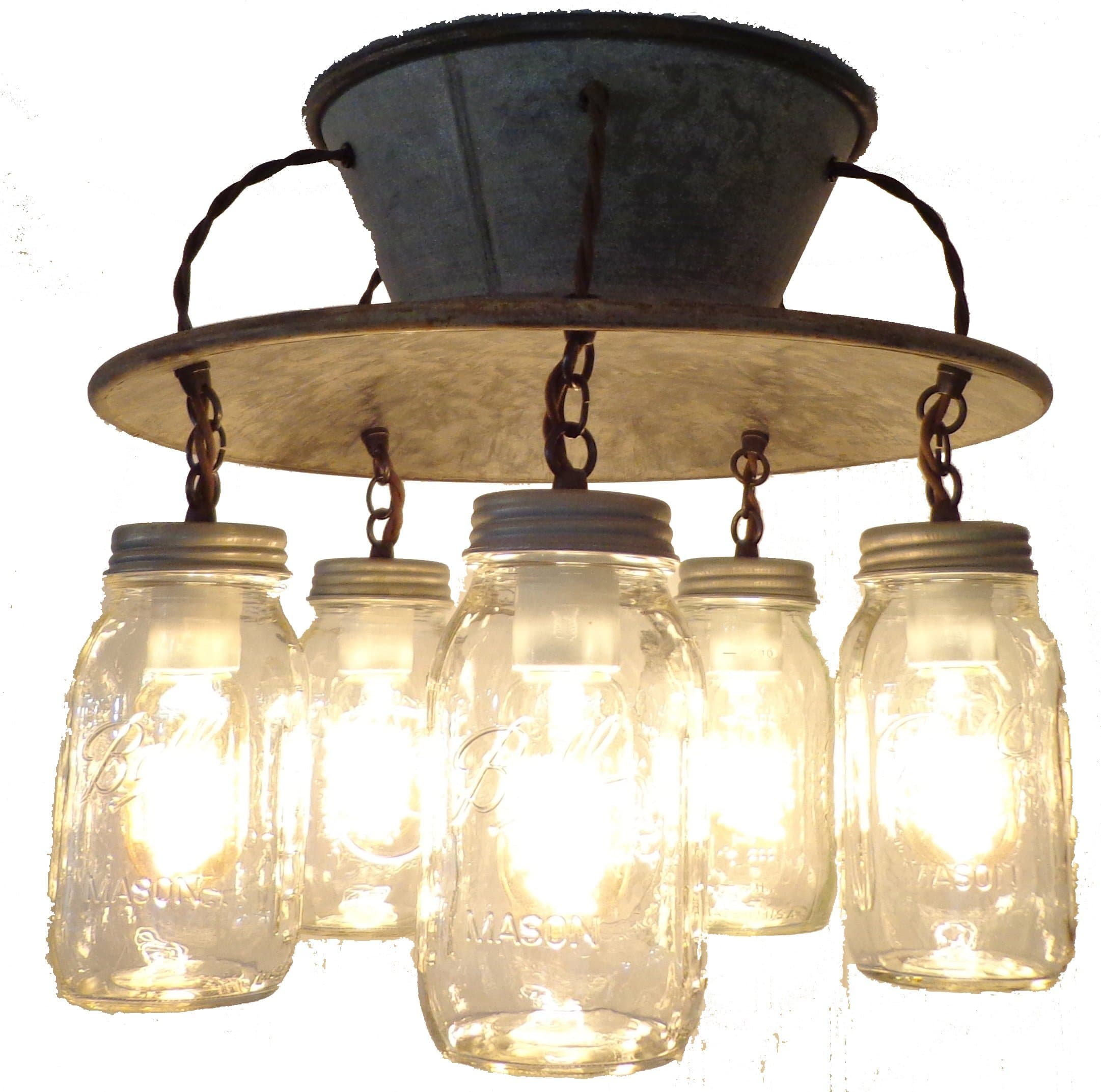 Lamp Goods Exclusive Mason JAR Light 5-Light