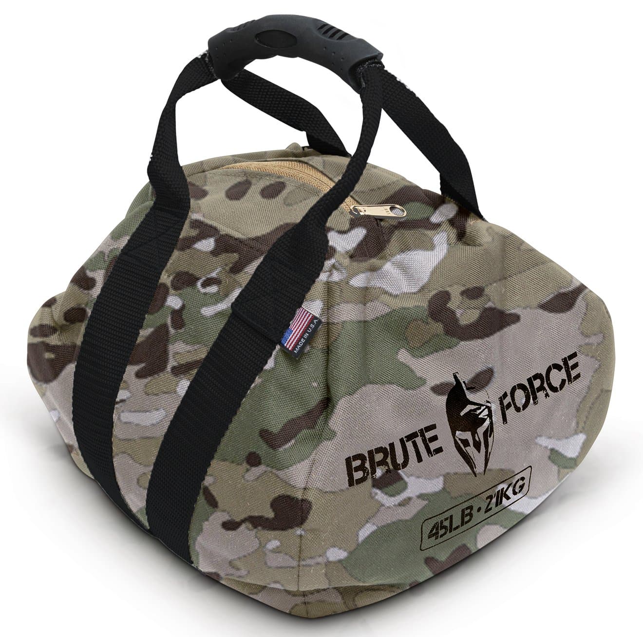 Brute Force Kettlebells: Adjustable Kettlebell, The Perfect Workout Equipment for Home + Crossfit Equipment, Sandbag Training with Sand Kettlebells