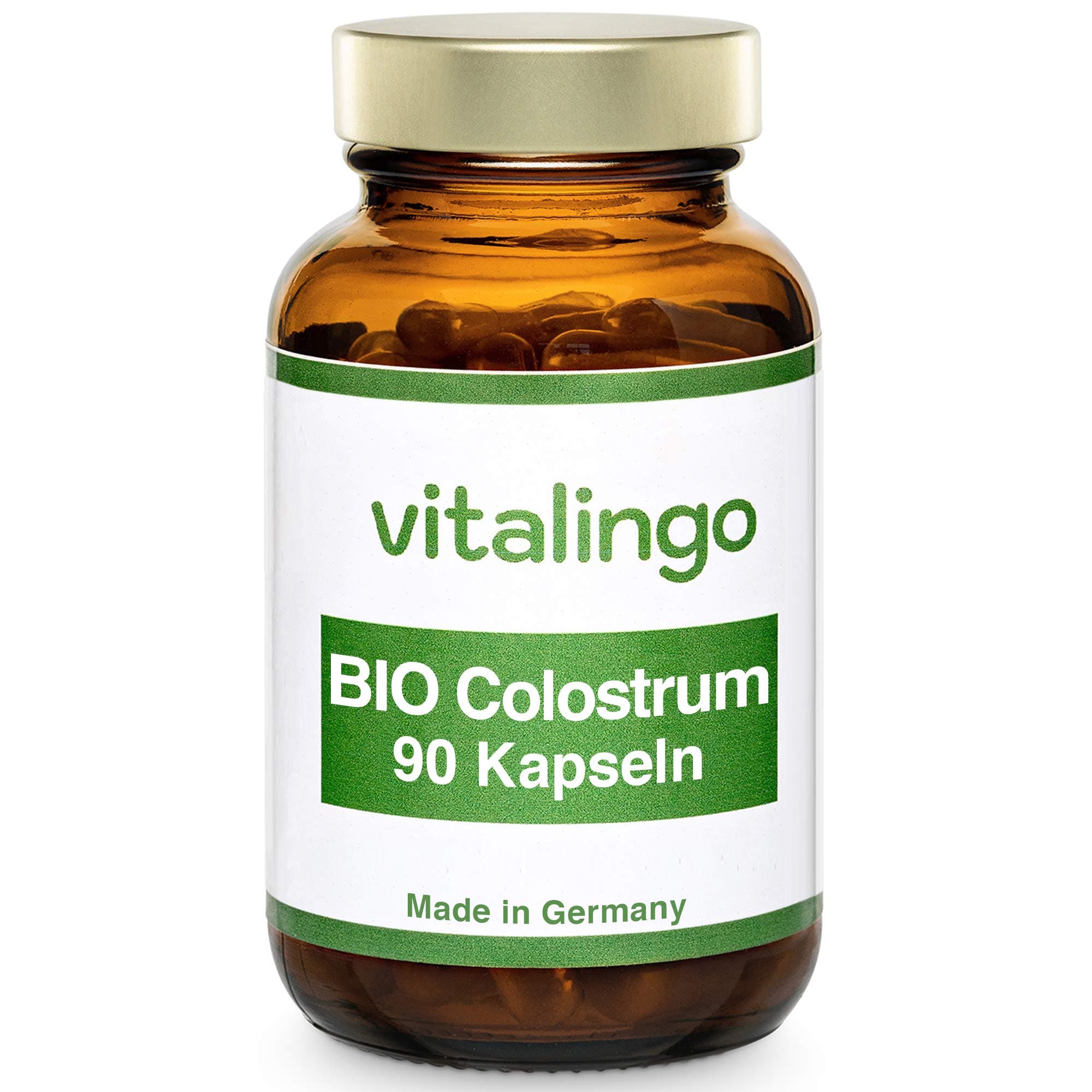 Organic Colostrum Capsules - 60 Capsules 500mg
