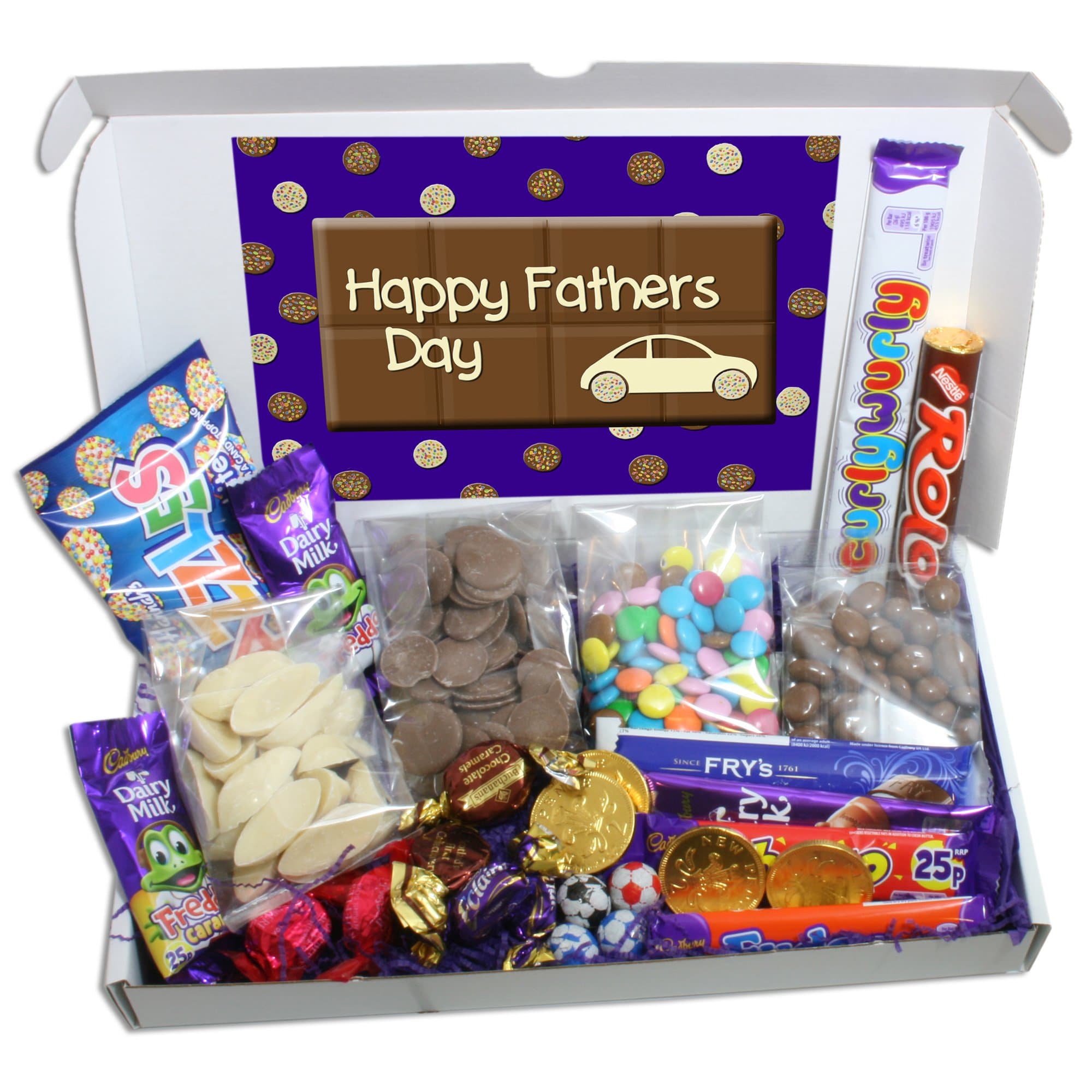 Fathers Day Retro Chocolate Novelties Gift Box