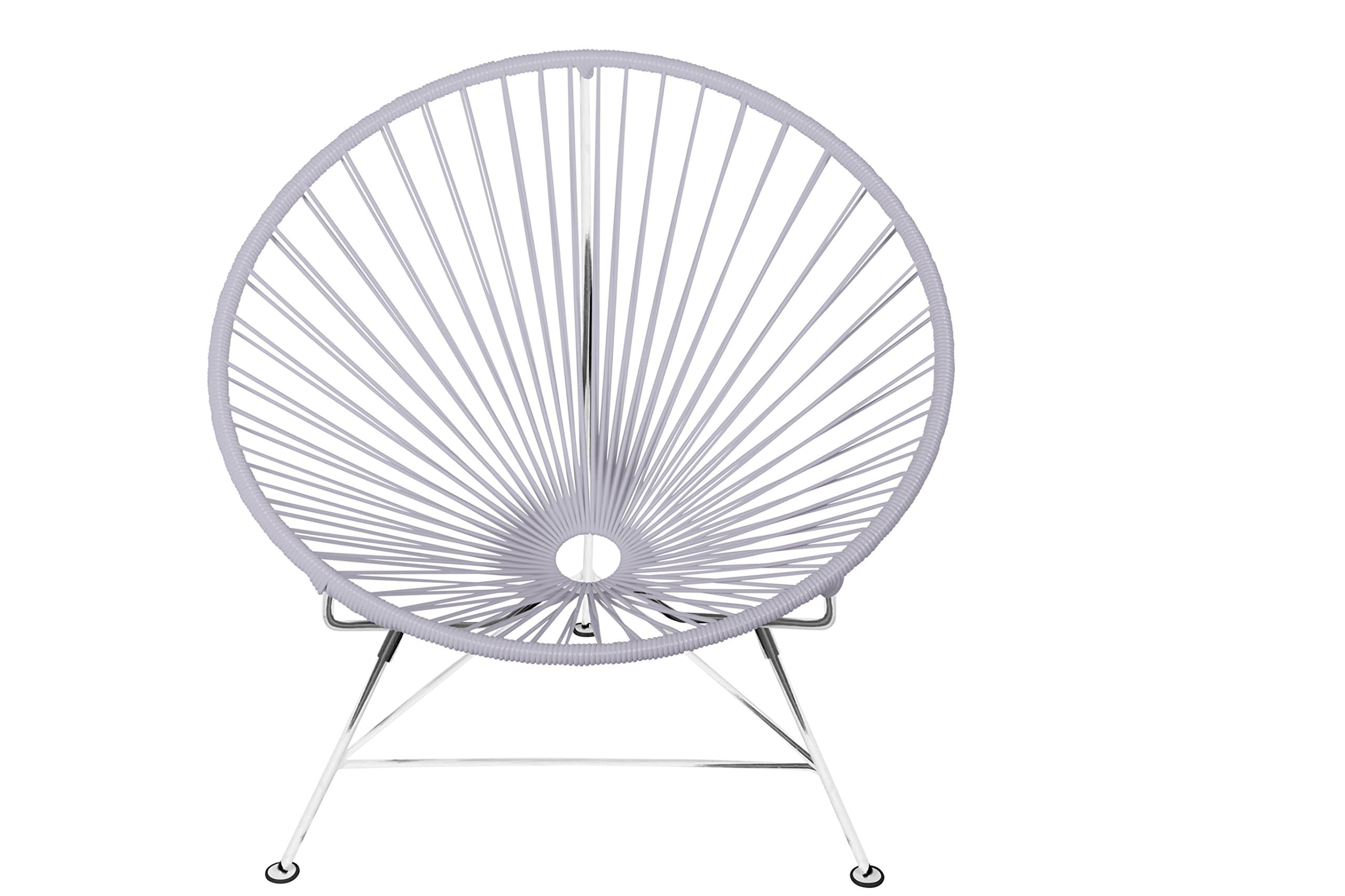 INNIT 02-03-15 Chair with Chrome Frame, Clear