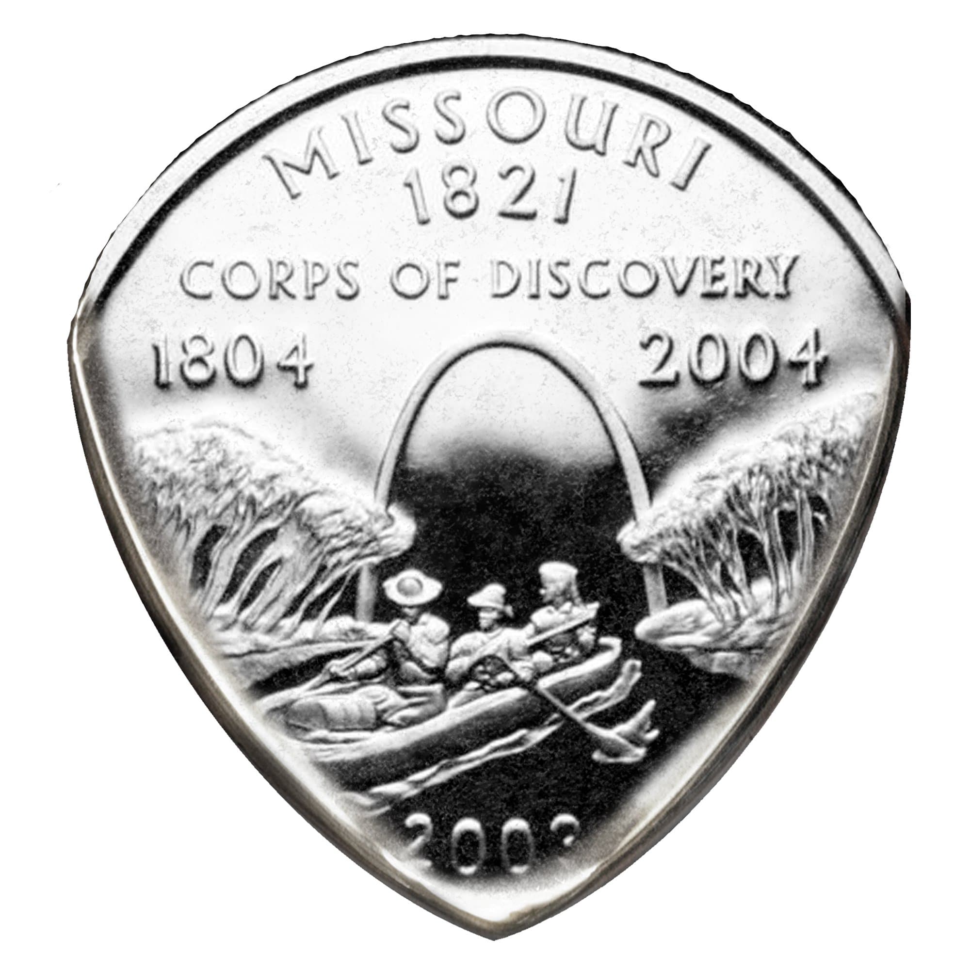 State Coin Guitar Pick (Missouri)