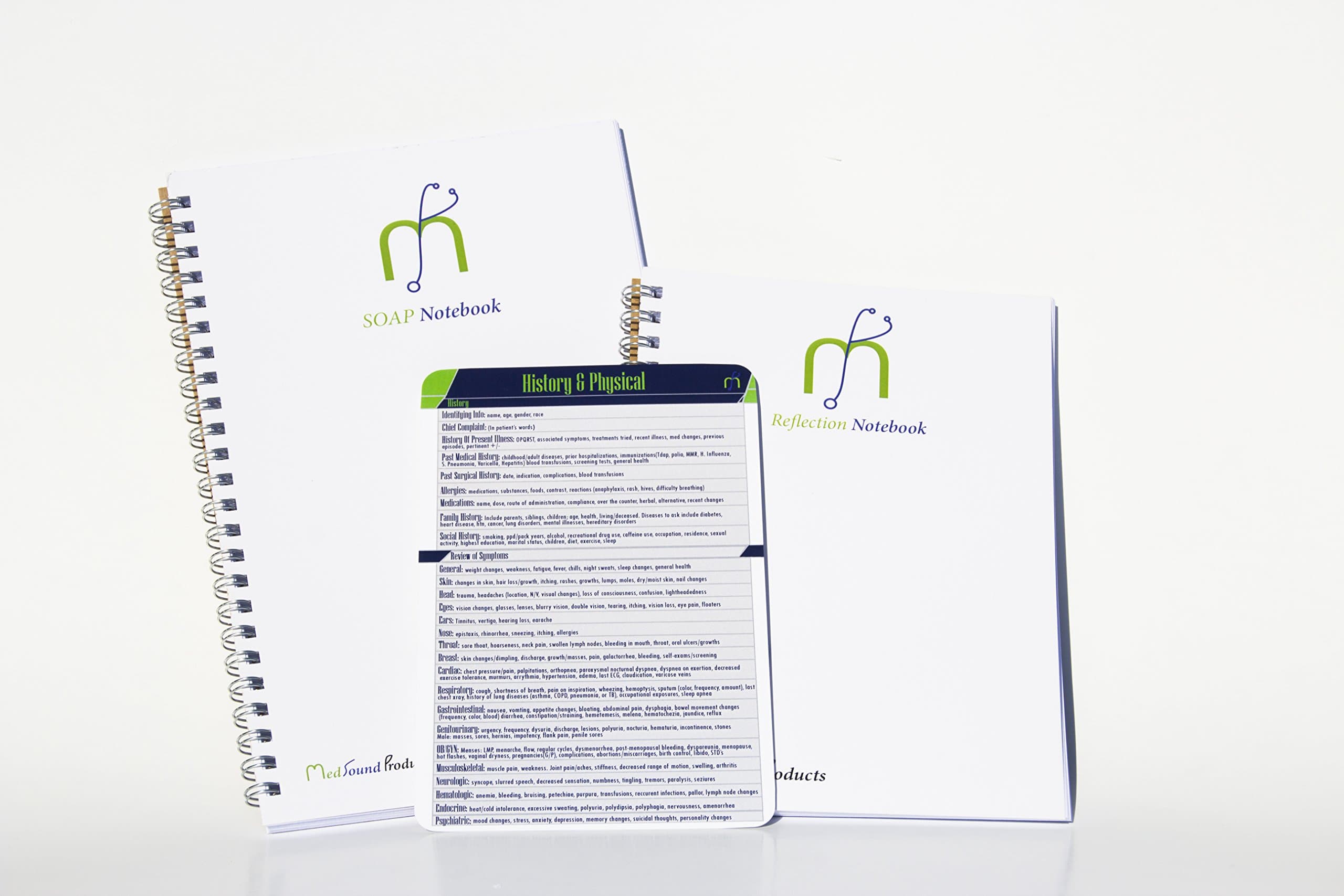 SOAP Notebook and Reflections Pack with H&P Template