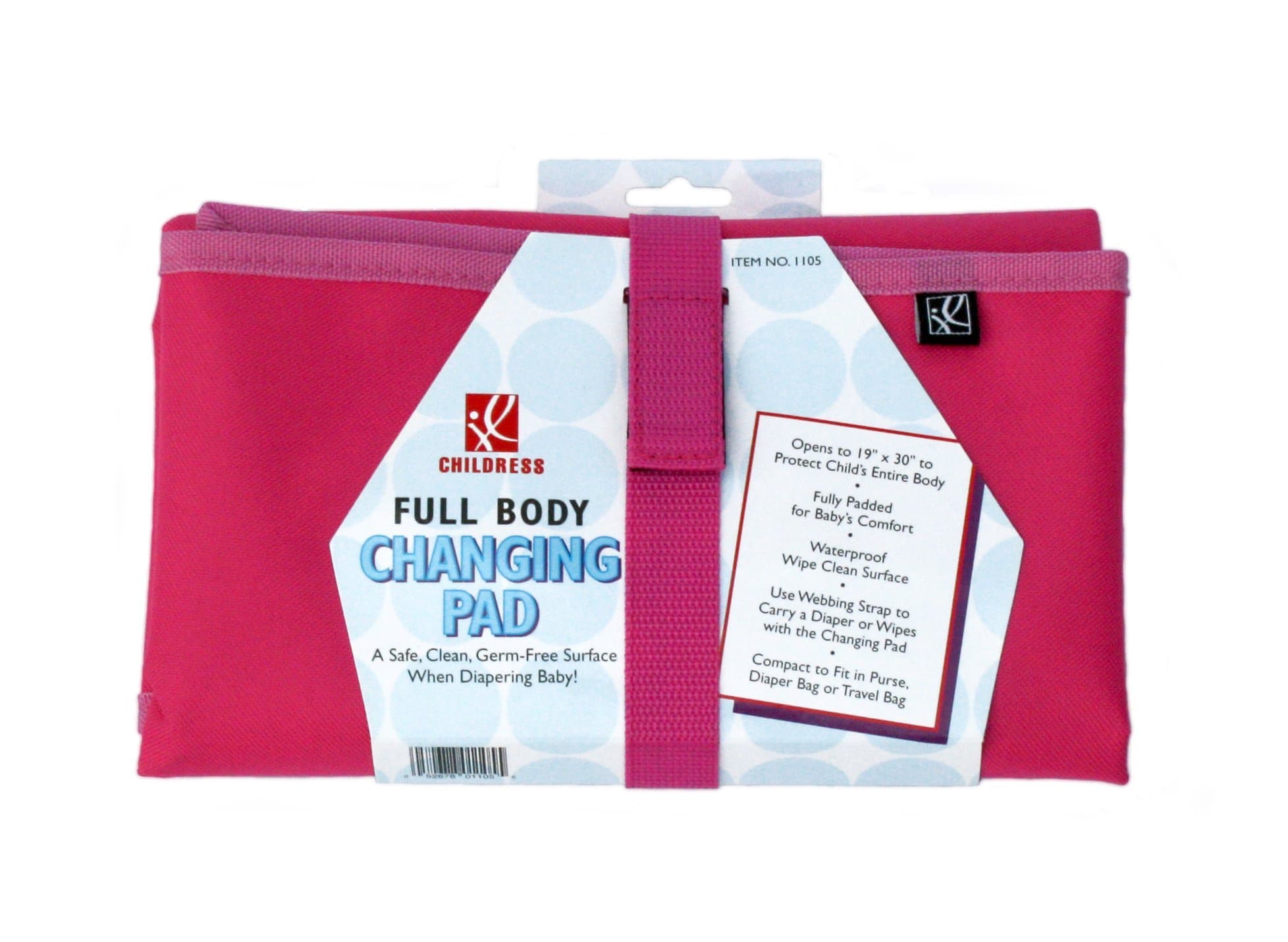 JL Childress Full Body Changing Pad (Pink)
