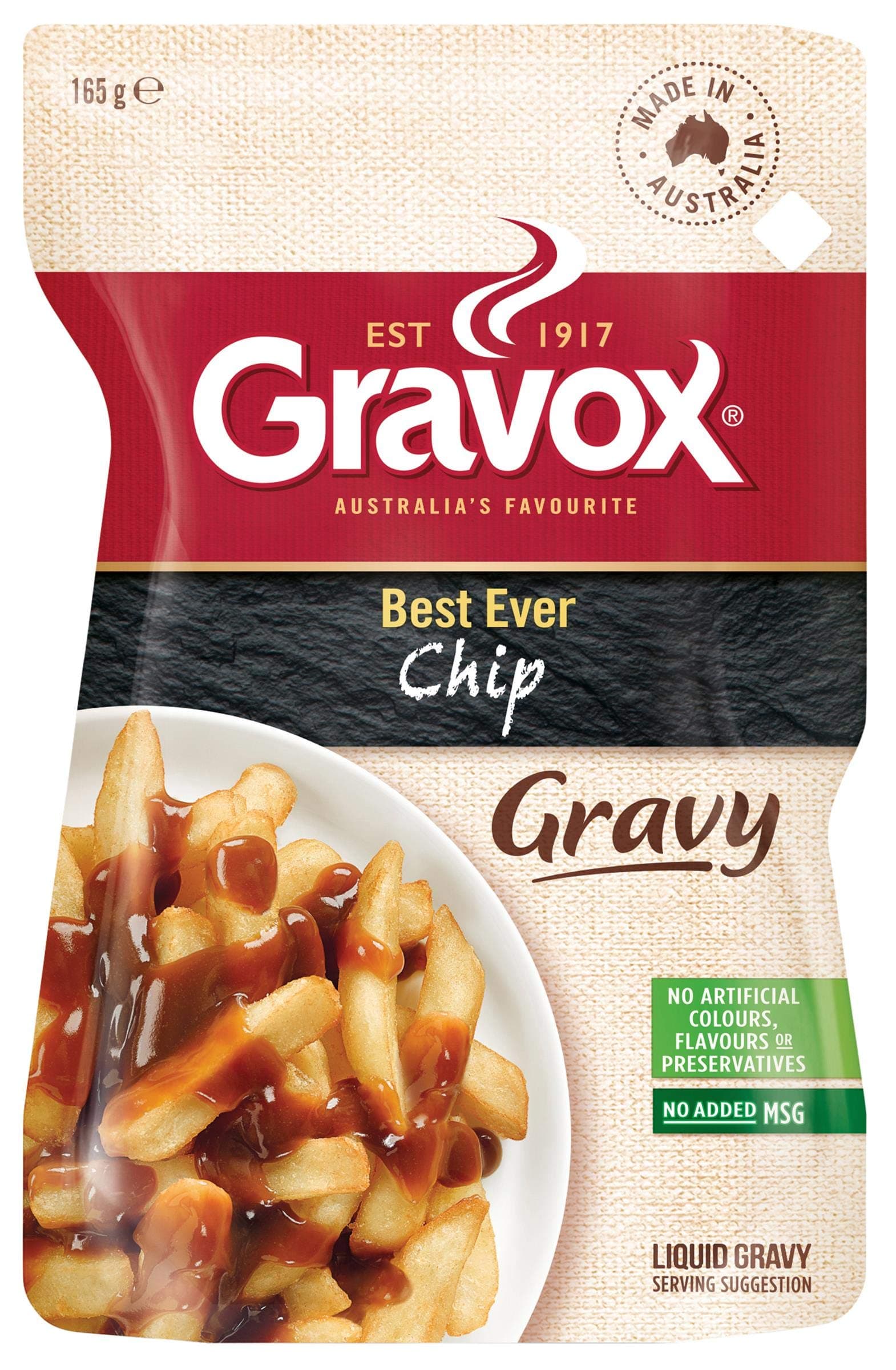 Gravox Our Best Ever Chip Liquid Gravy 165g