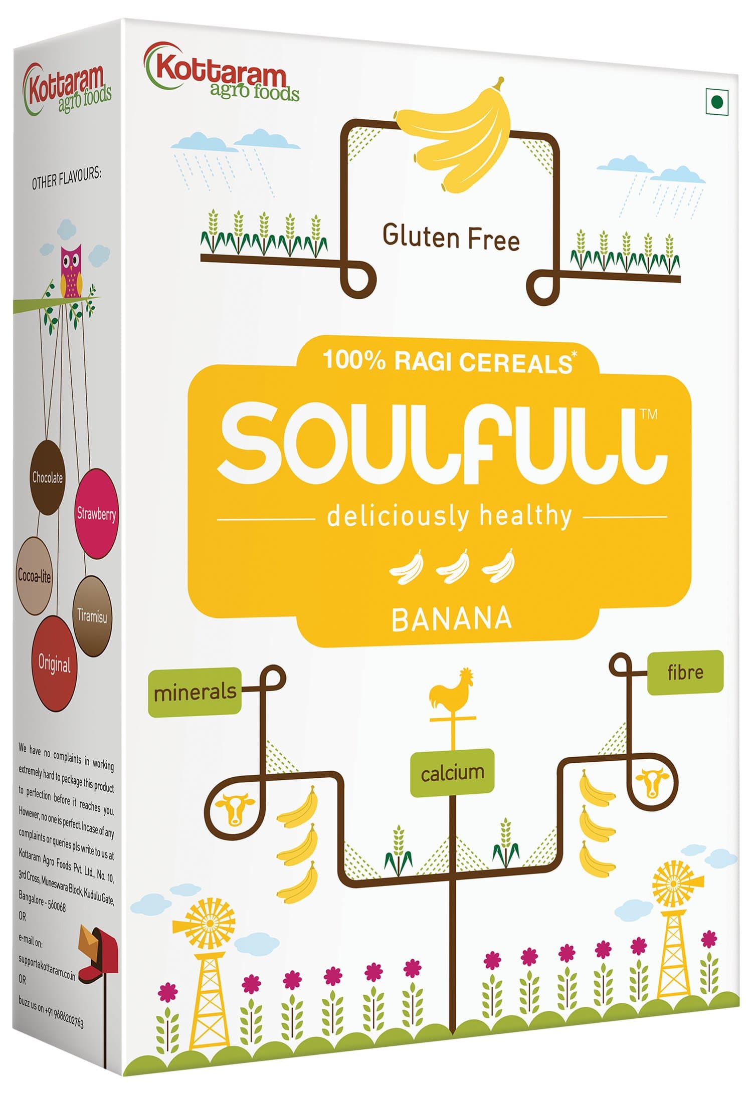 Soulfull Ragi Flakes-Banana 300gm