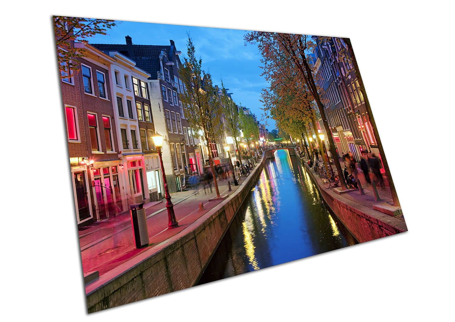 EAPoster AMSTERDAM RED LIGHT DISTRICT WALL ART LARGE A1 POSTER 594 x 841 mm