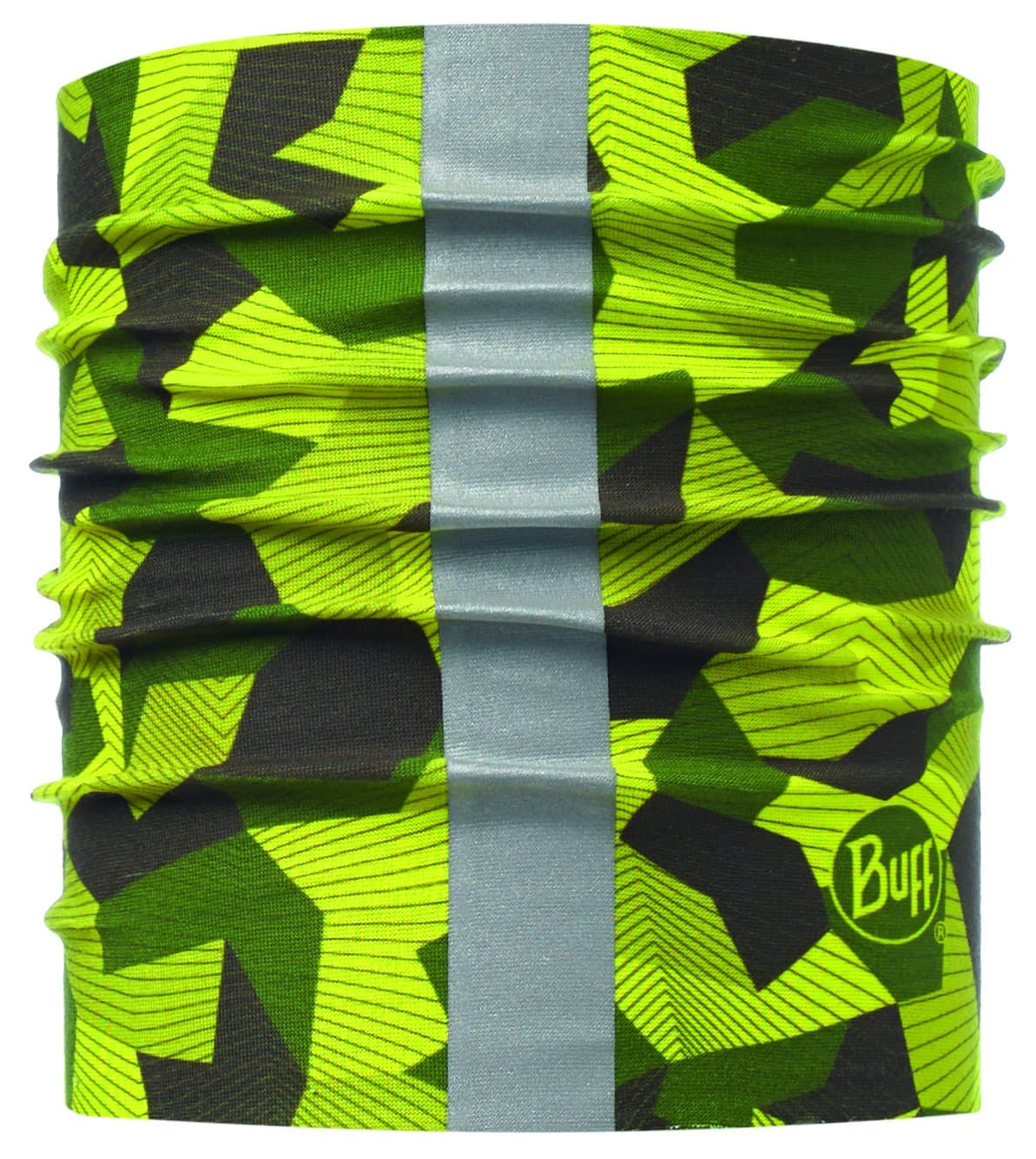 Original Buff R-Block Reflective Strip, Small/Medium, Camo Green