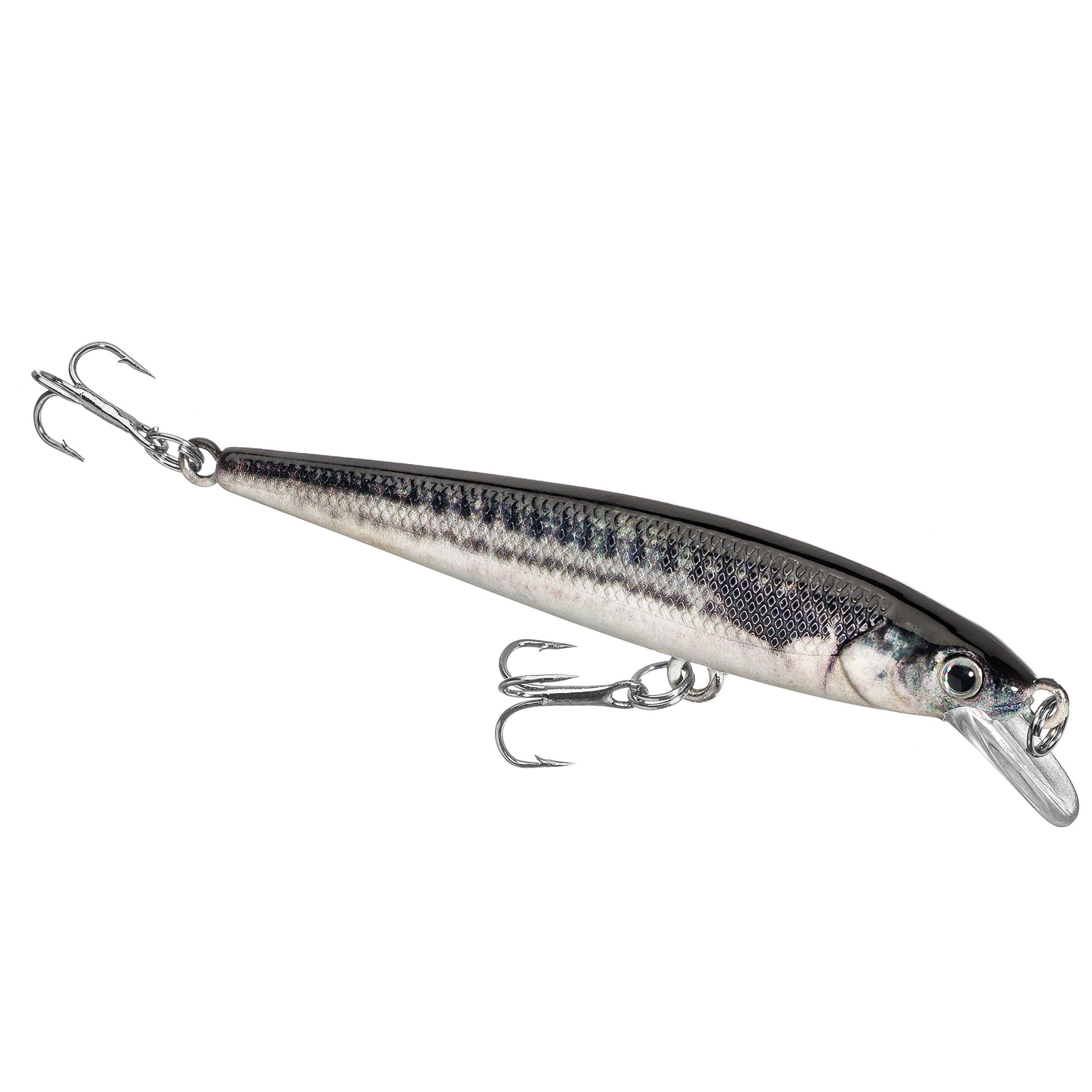 Diablo Lures D-Devil Fishing Lure | 2.36 Inch 0.10 Ounce | Realistic Holographic Top Water Jerkbait | Target Bass, Walleye, Trout and Other Species in Freshwater or Saltwater | Count 1