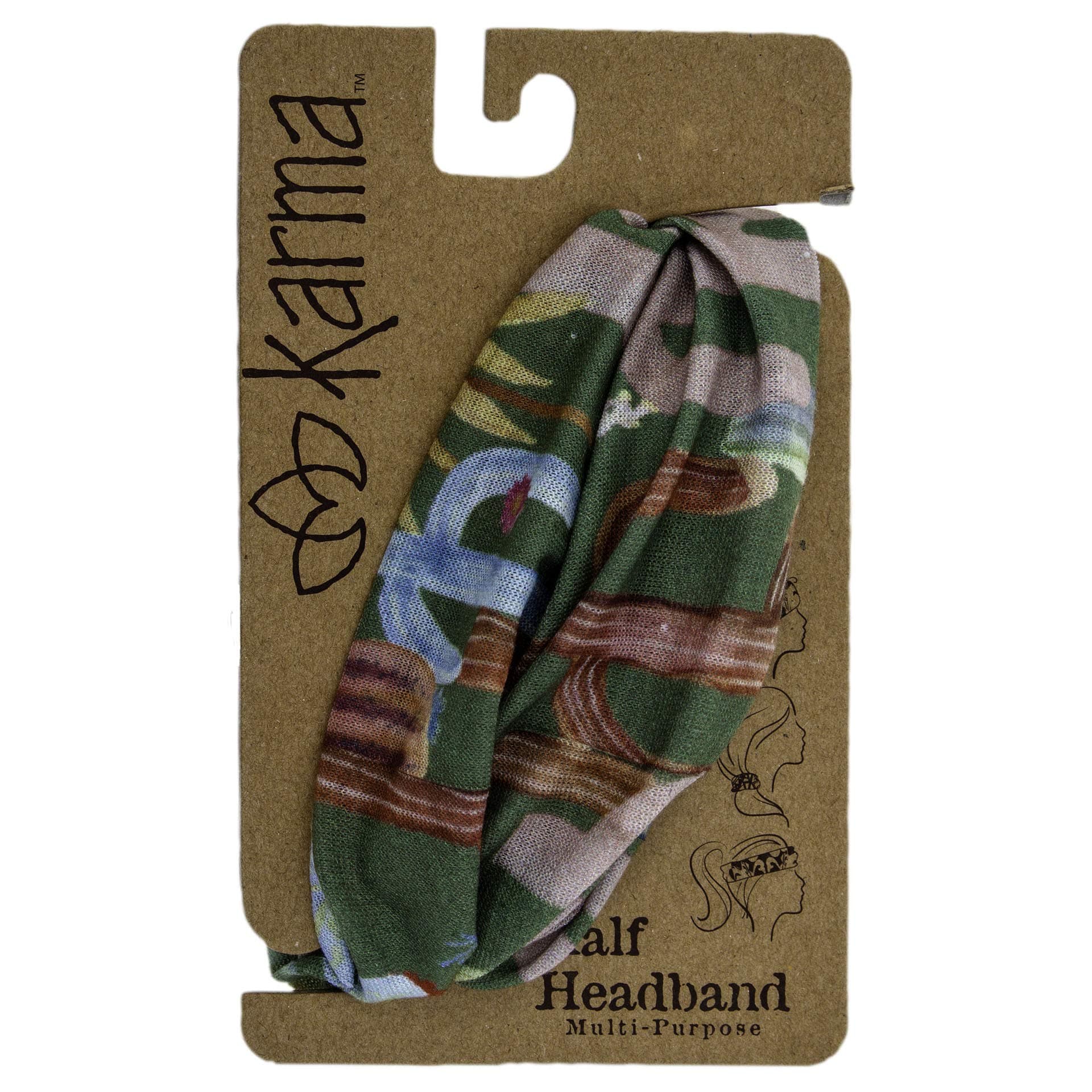Karma Gifts Half Headband, Cactus