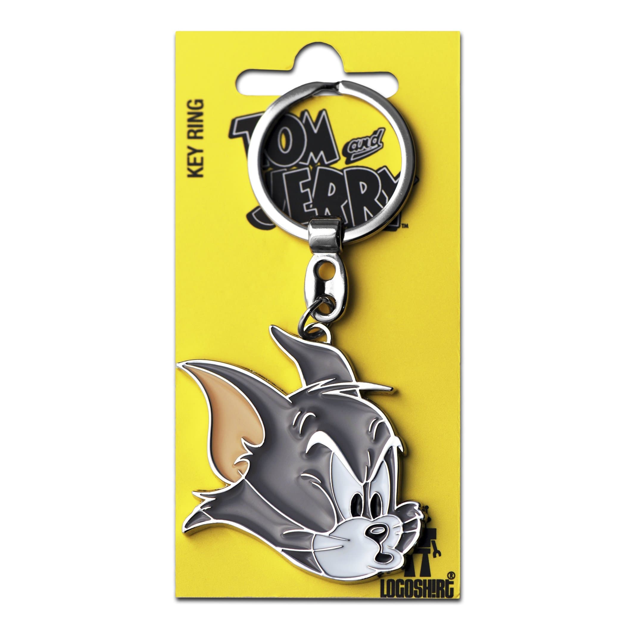 Logoshirt Cartoon - Tom & Jerry - Tom Cat Key-Ring - Keychain - coloured - original licensed product