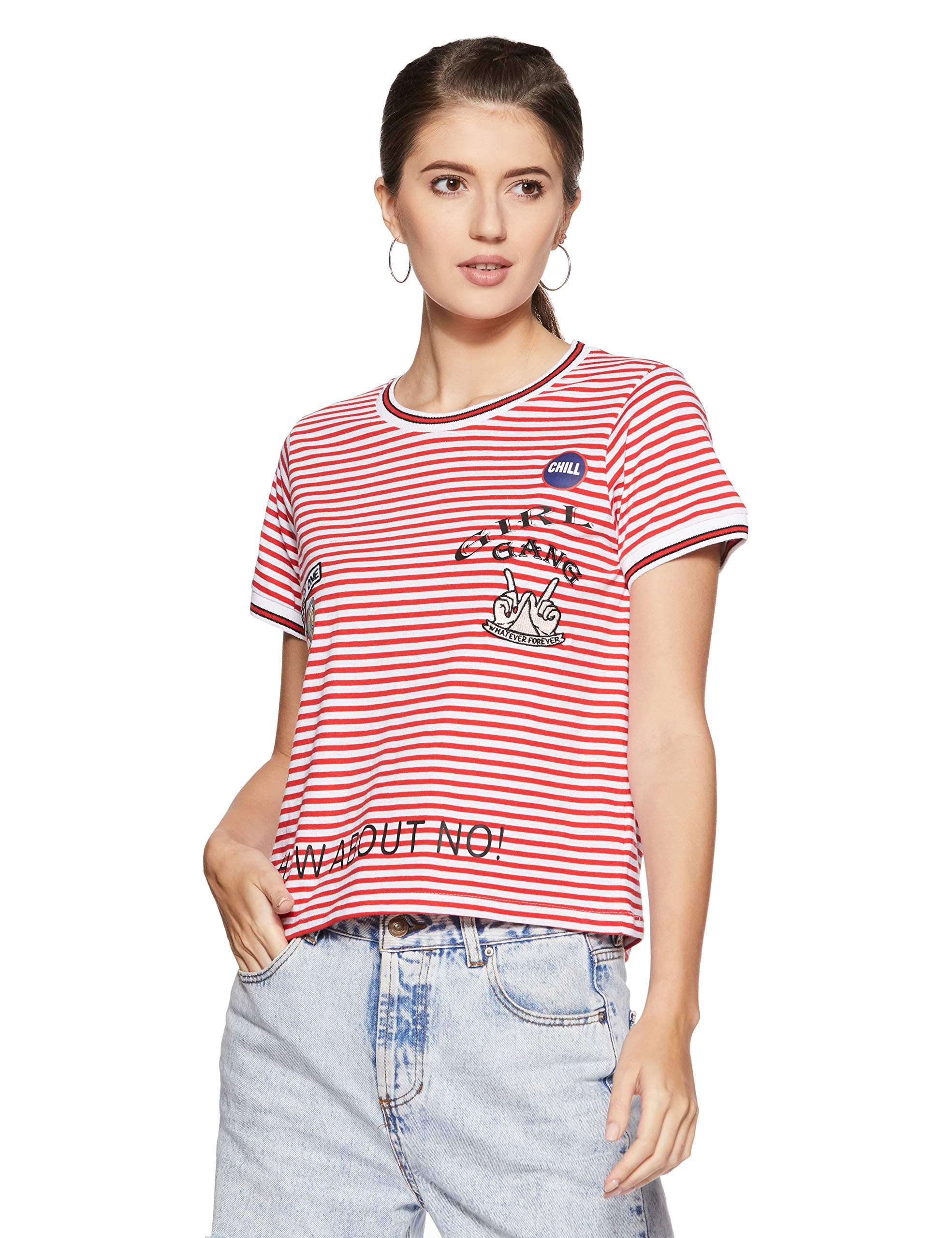 Ms Taken Women's Regular Fit Top