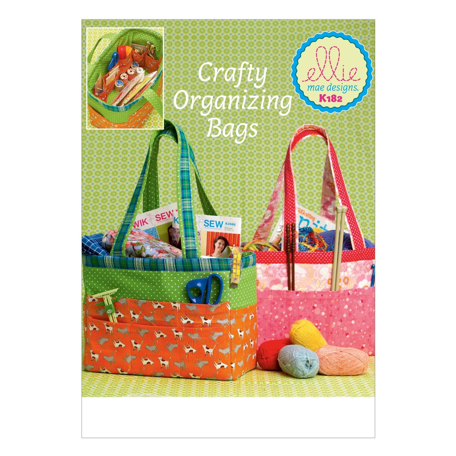 Kwik Sew Patterns K0182OSZ Organizer Bags, One Size
