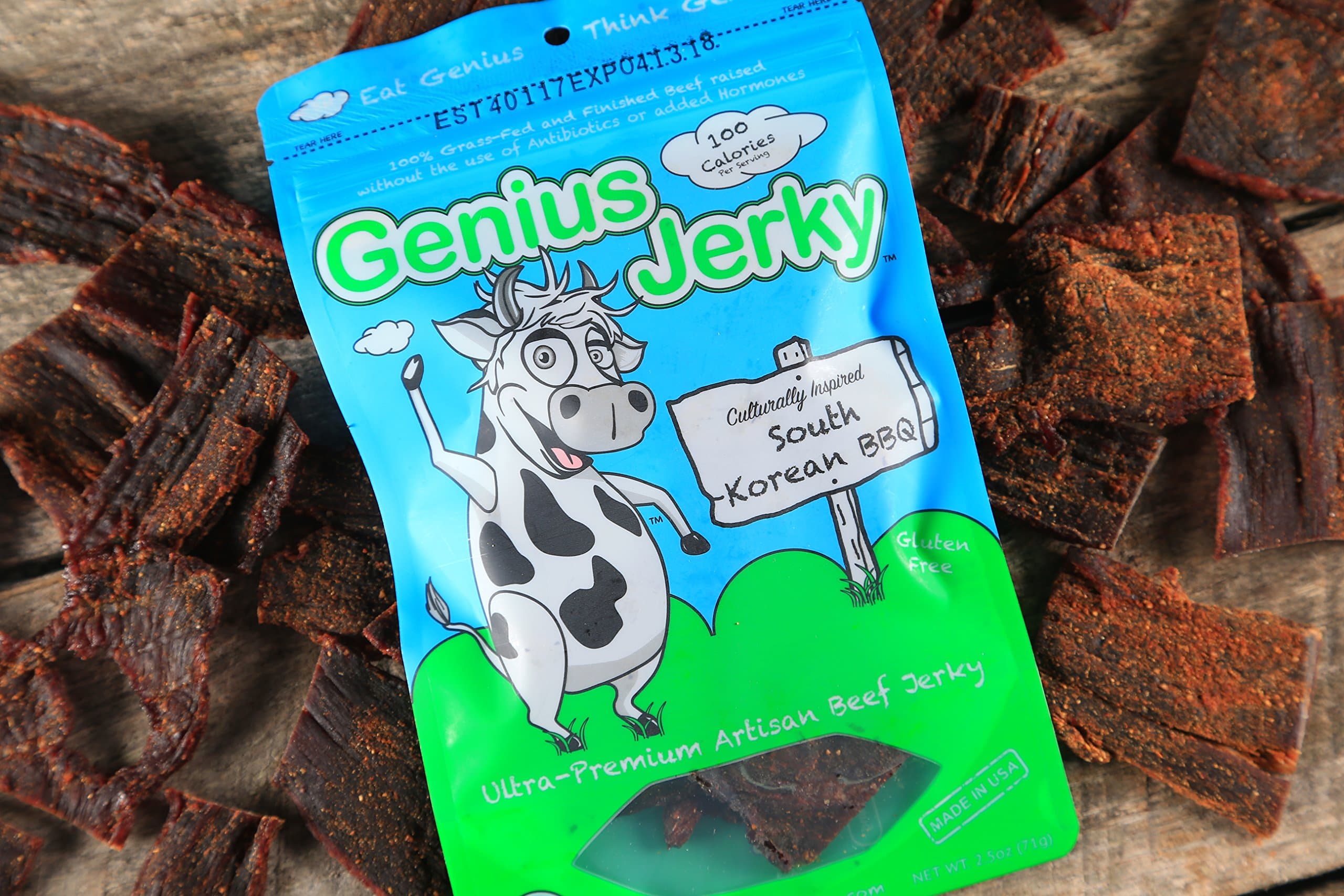 Genius Jerky - South Korean BBQ Beef Jerky