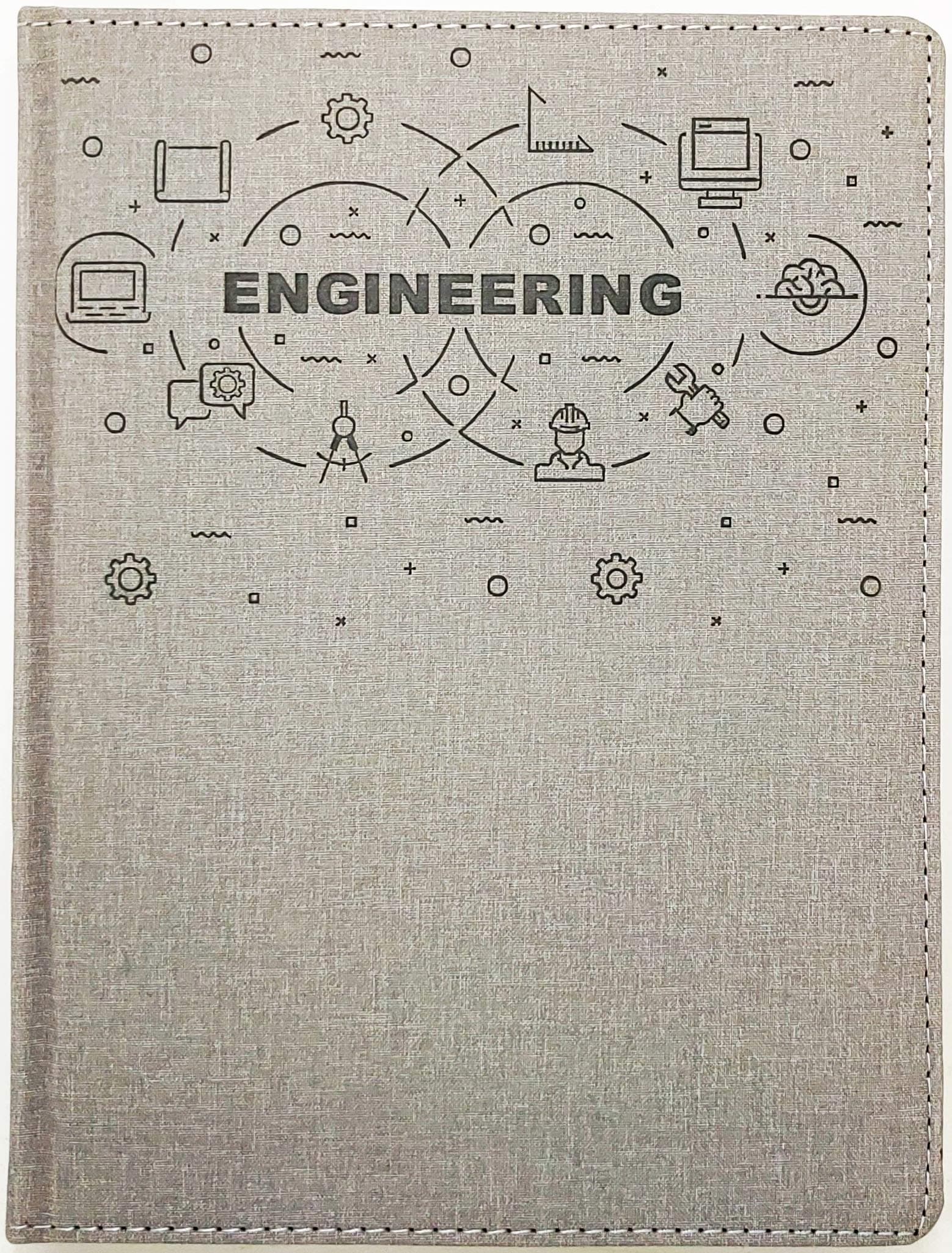 Crownlit Engineering 2023 Diary Monthly Planner, Hard Bond with FOAM Cover