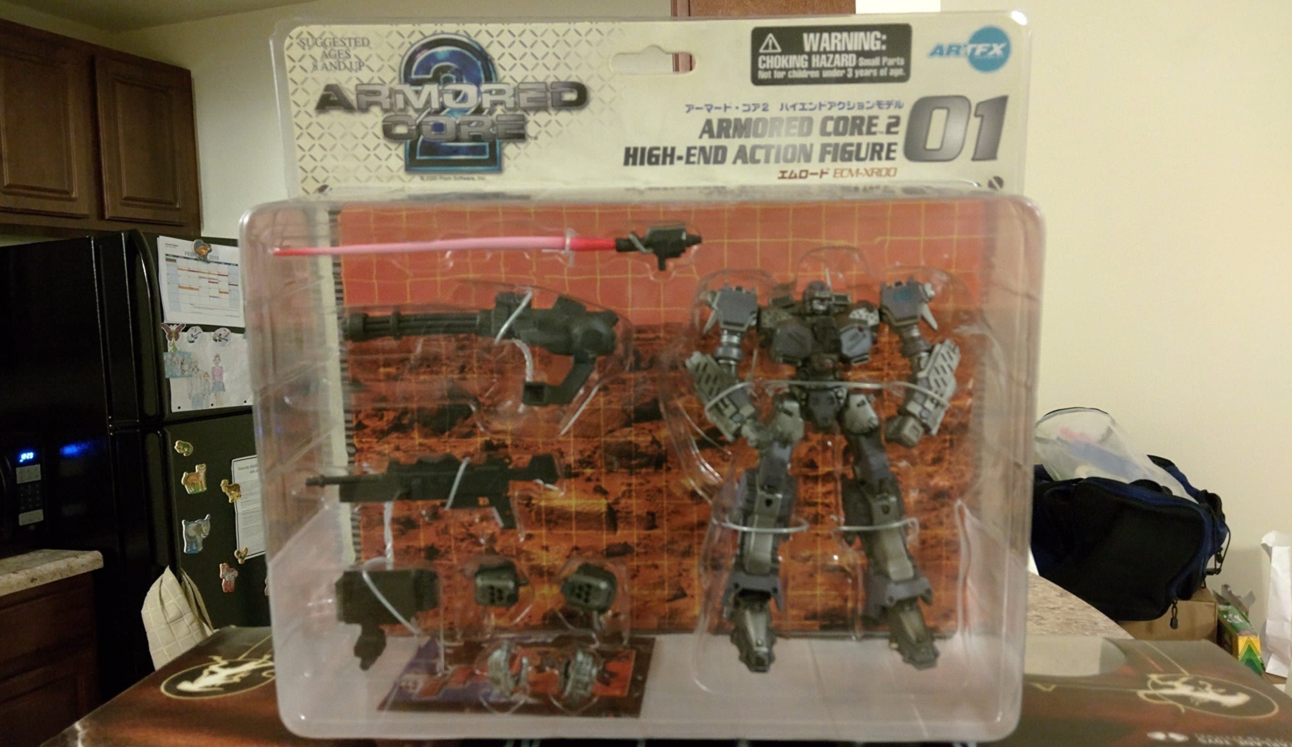 Armored Core 2 High End Action Figure 01 Interchangeable Parts ArtFx Kotobukiya