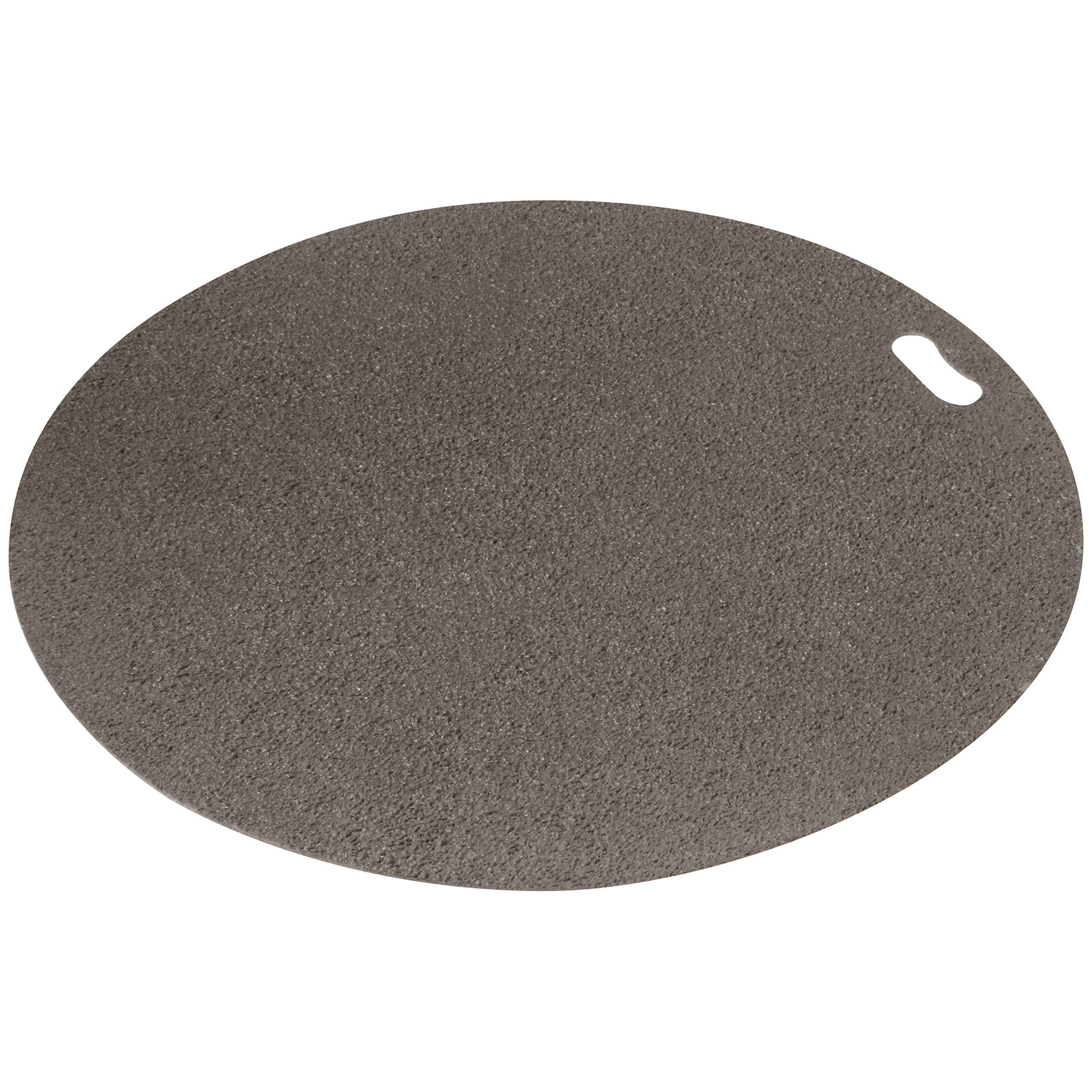 The Original Grill Pad Gray Grill Pad, Round
