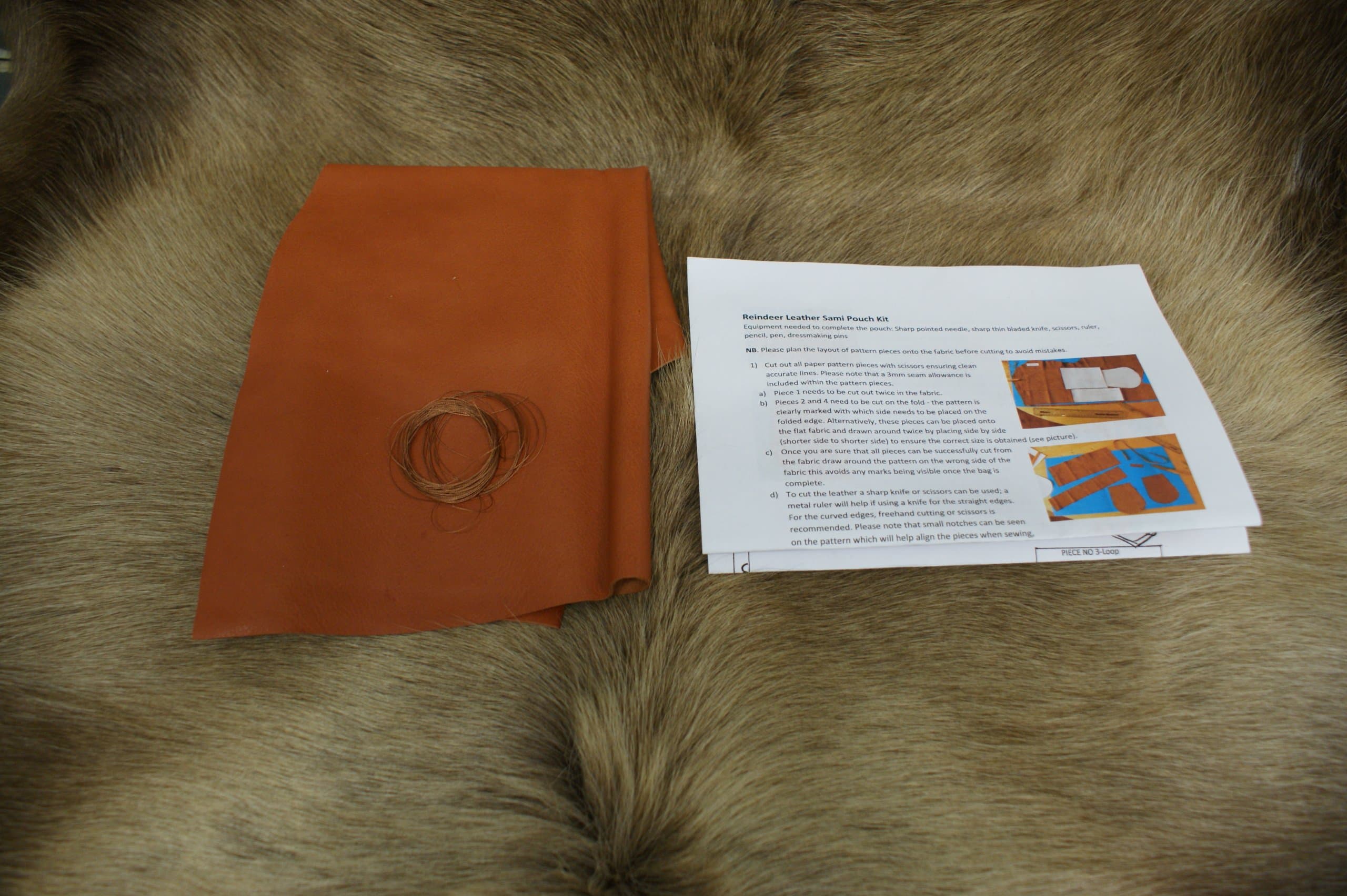 Karesuando Make your own Sami Leather Pouch