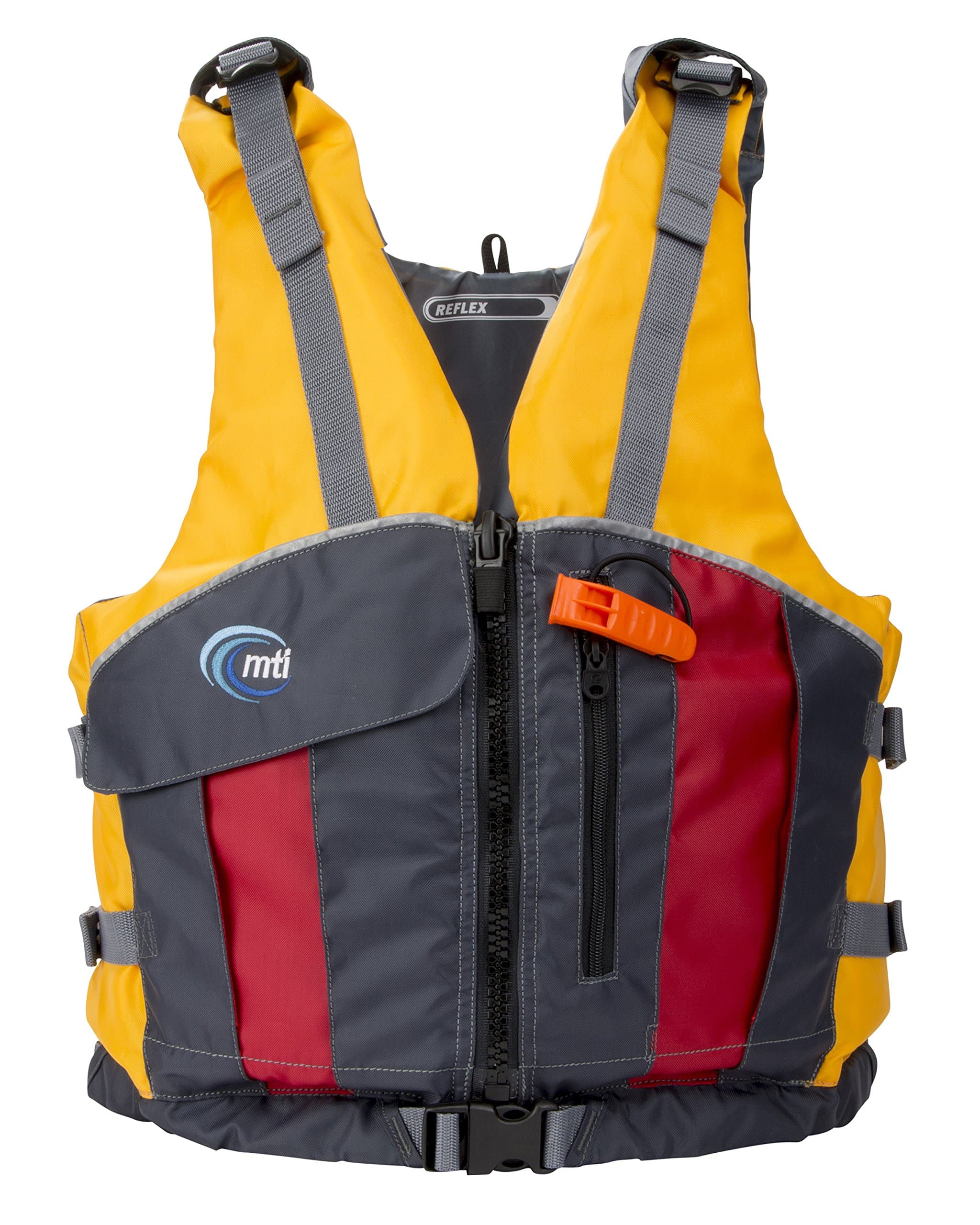 MTI Reflex Life Jacket - Mango/Dark Gray - XL/2X (44-56")