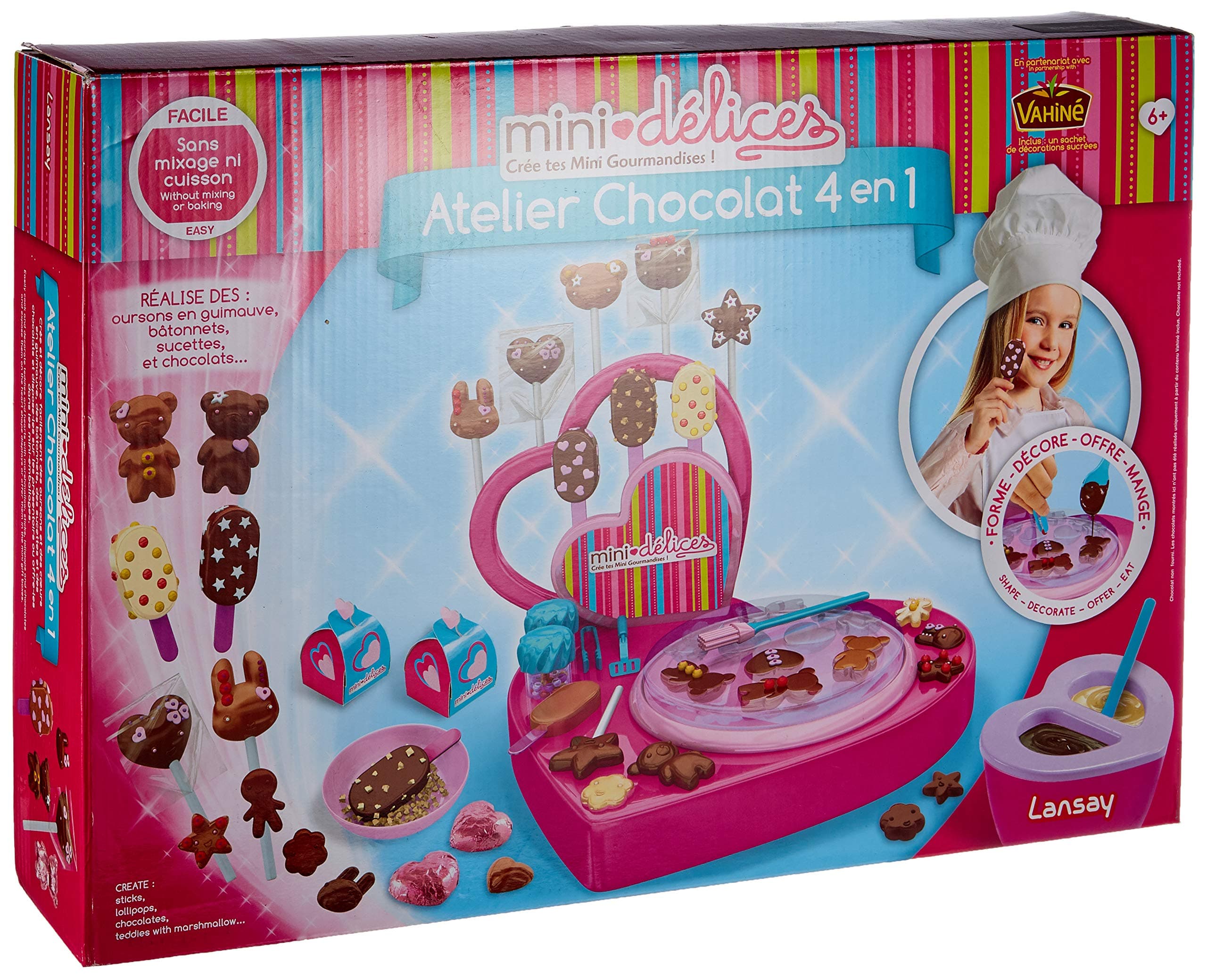 Lansay – 17902 – Mini delights studio Chocolate 4 in 1