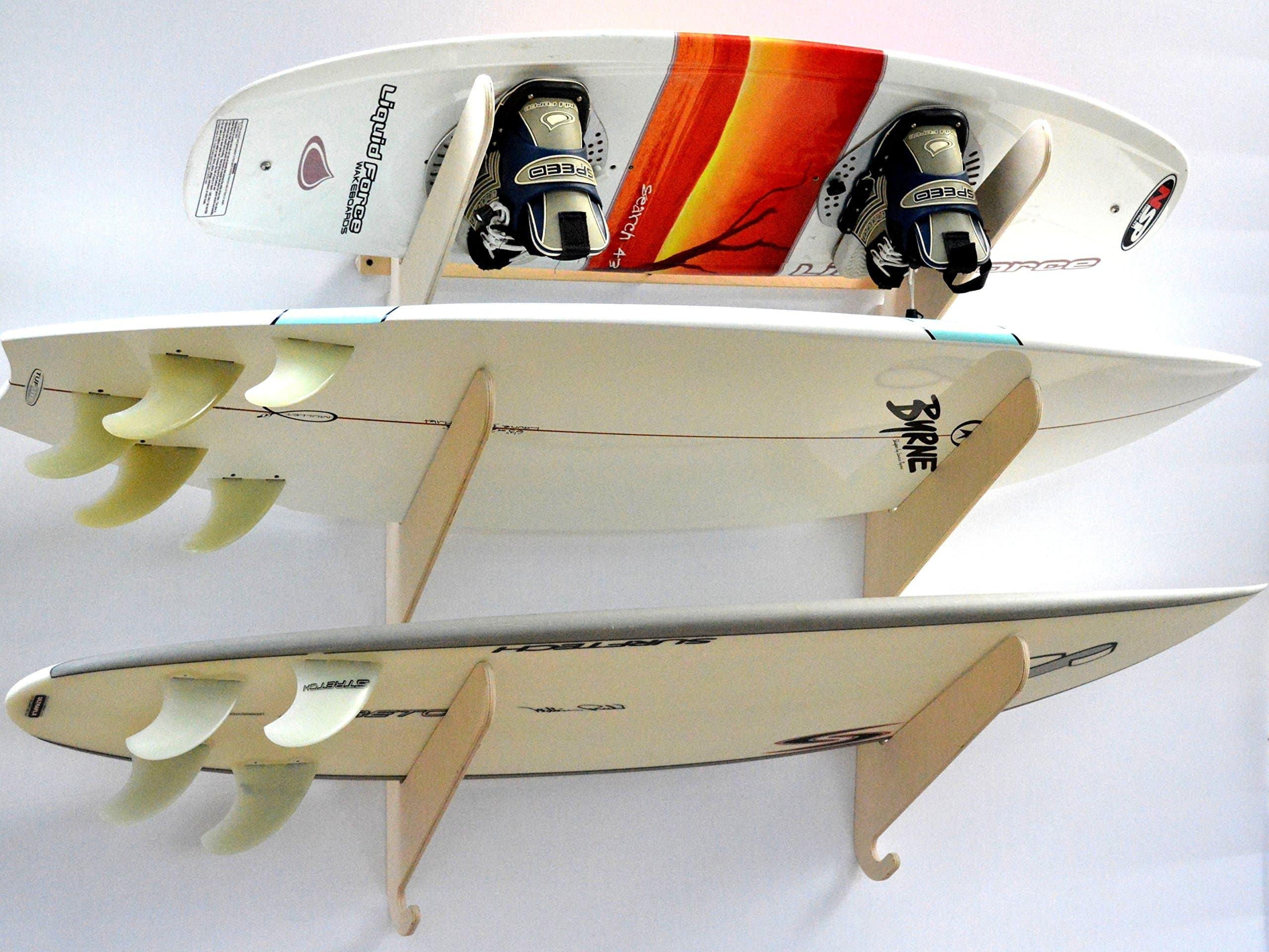 The Exhibitor Surfboard Wall Rack (Holds 3)