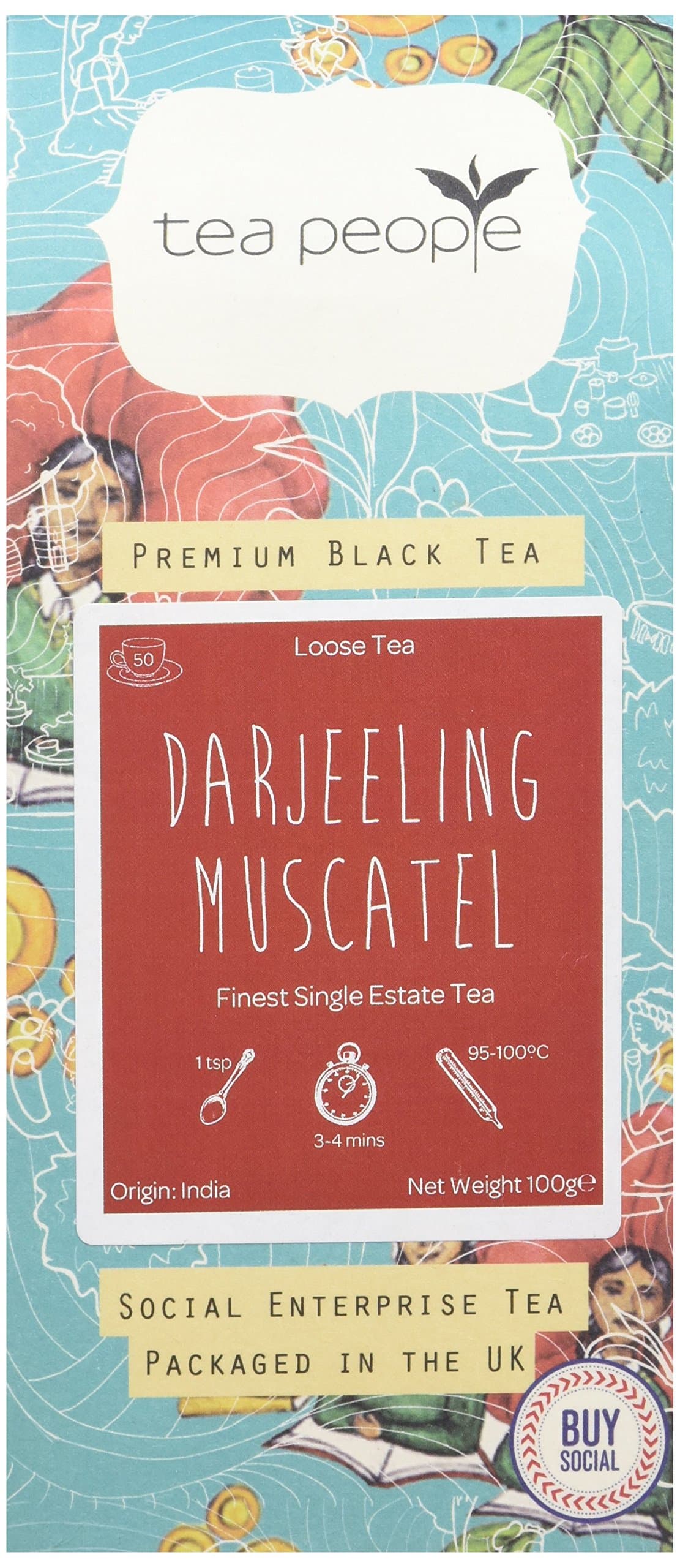 Tea People Darjeeling Muscatel - 100g Loose Tea Pack