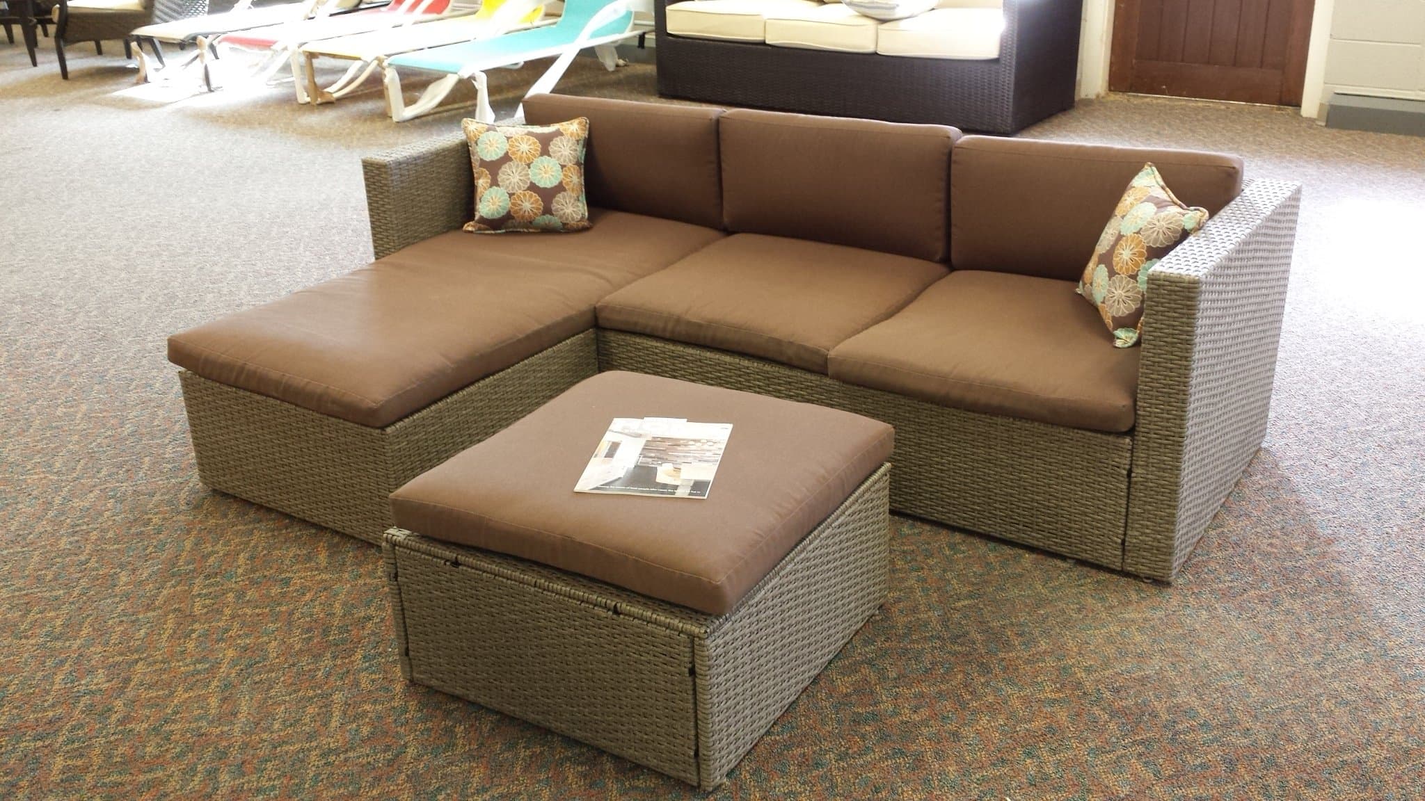 Rose Garden Patio Oceanside Chatting Set