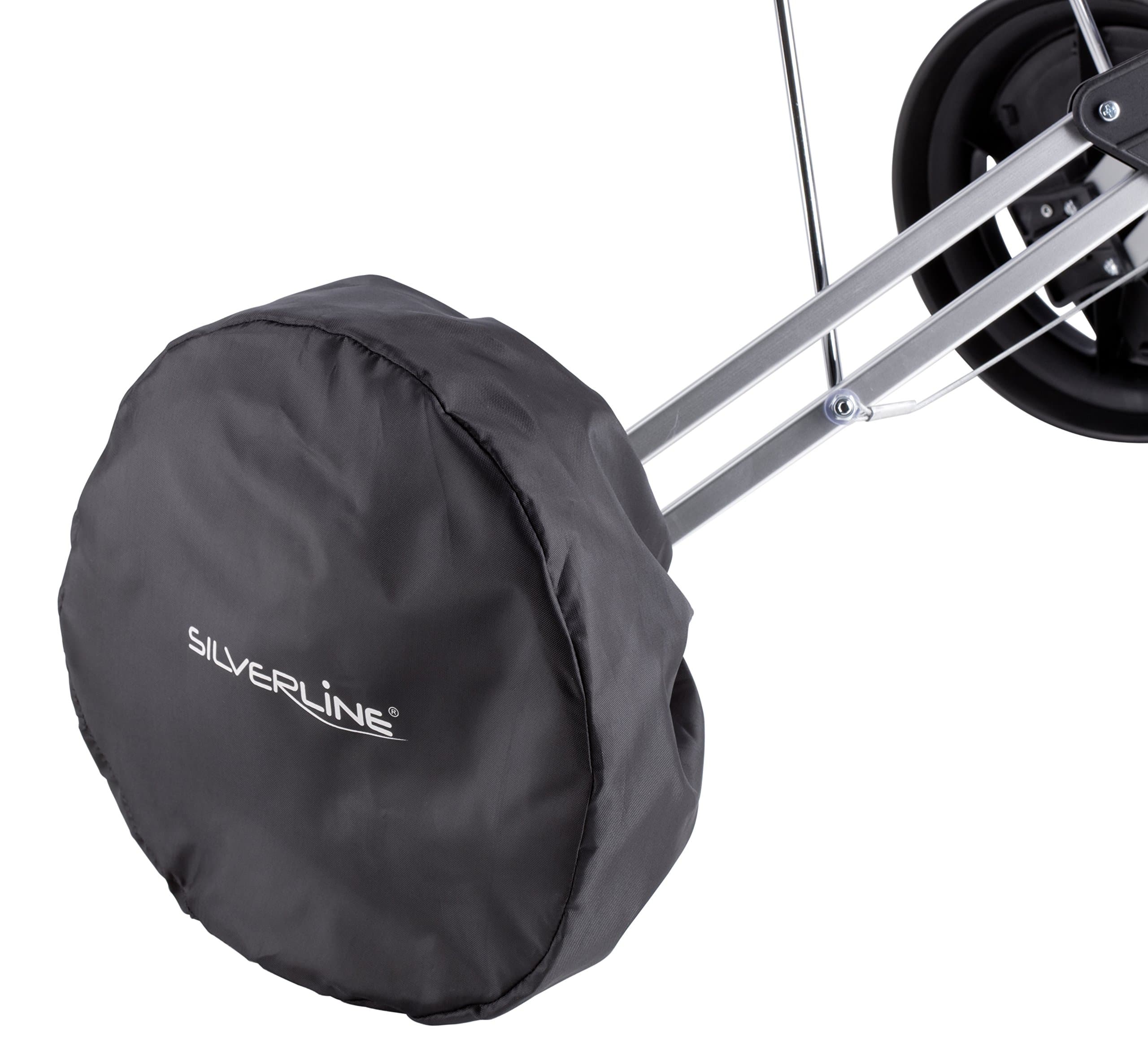 Protective Wheel Covers/Wheels/Wheel Cover (1 Pair) Fits All Trolley Wheels with Diameter up to 31 cm