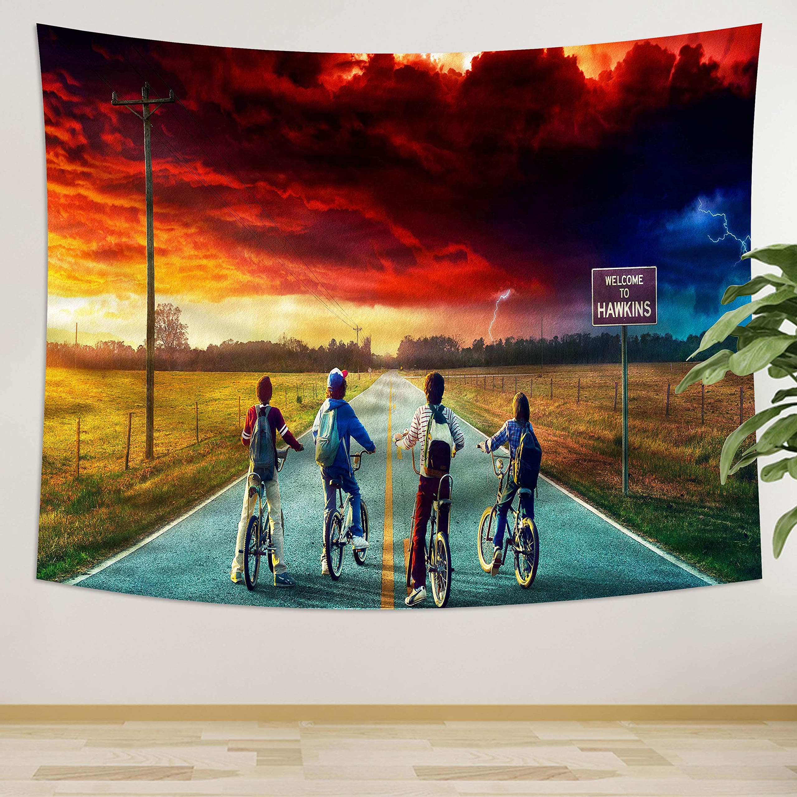 MEWE Stranger Things Tapestry Wall Hanging 50x60in