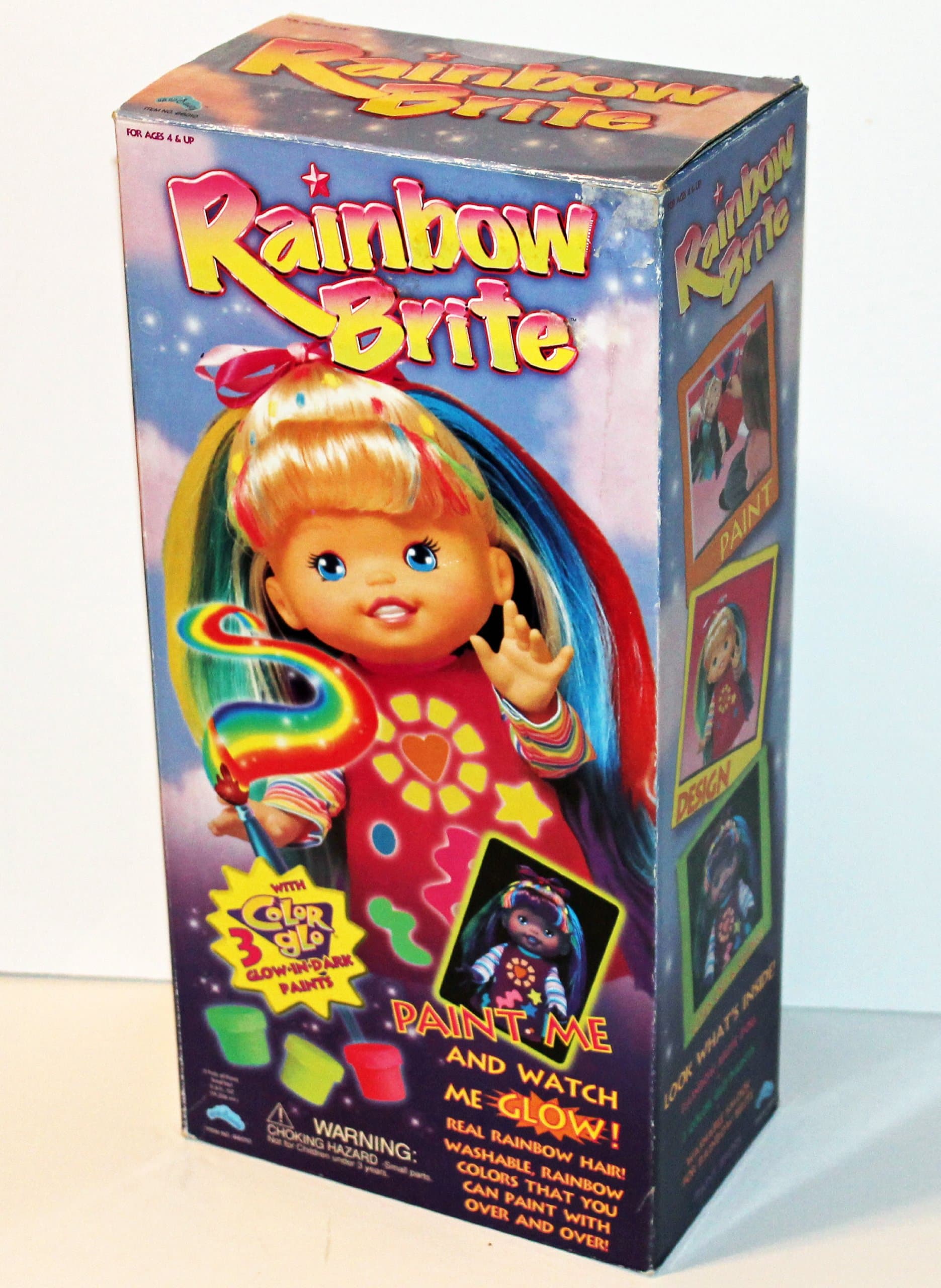 RAINBOW BRITE 15" Doll - Paint & Glow from 1999