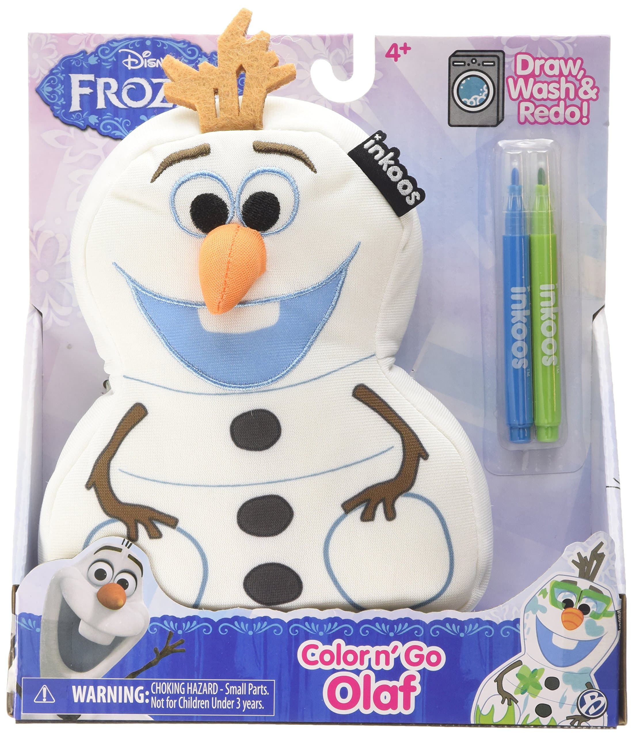 Inkoos Frozen Olaf Color and Go